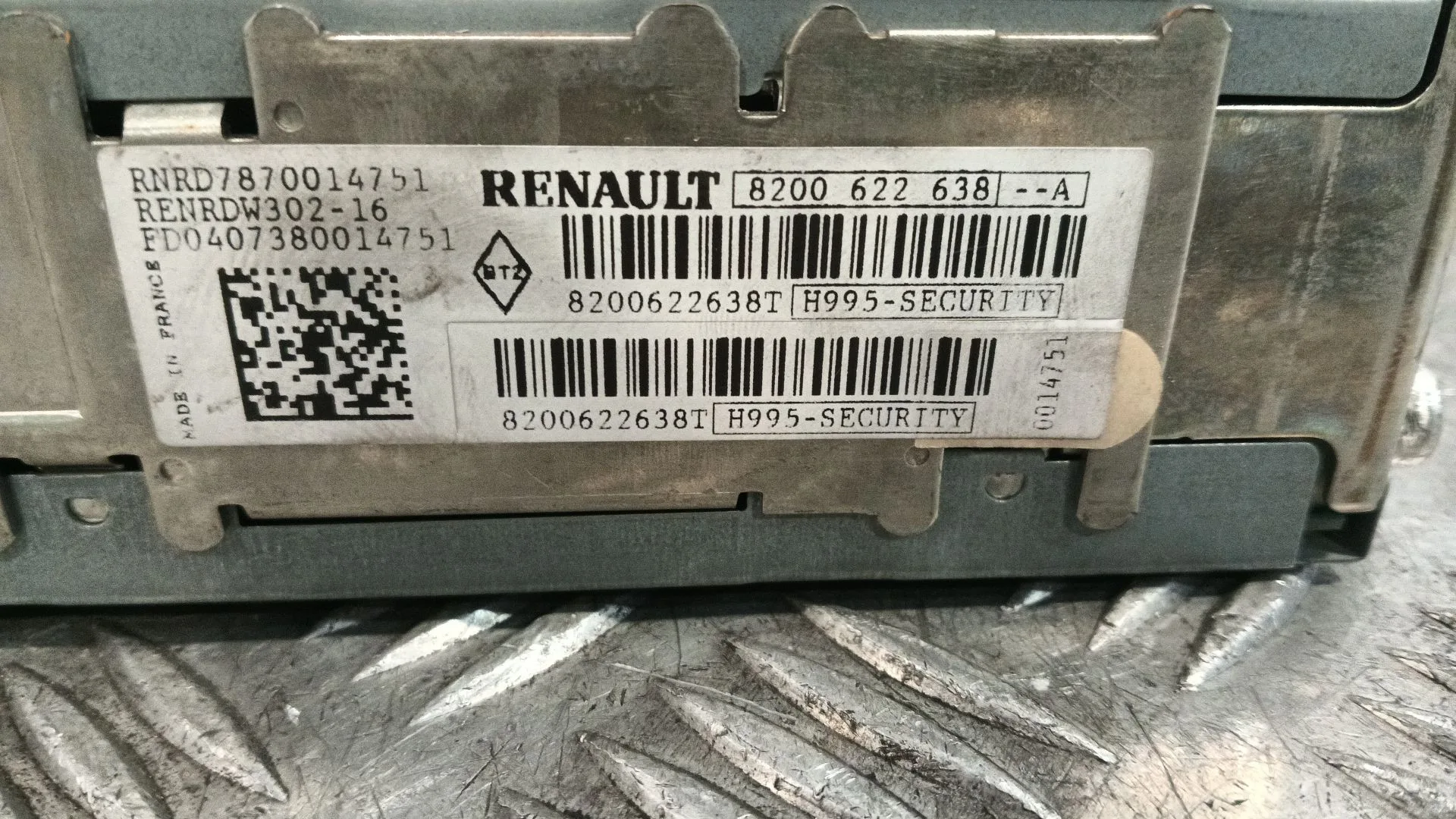 Sistema Audio / Radio Cd para Renault Espace Iv (Jk0)