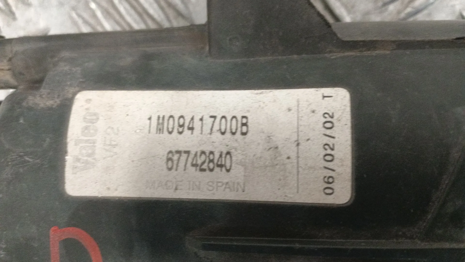 Faro Antiniebla Derecho para Seat Leon (1M1)