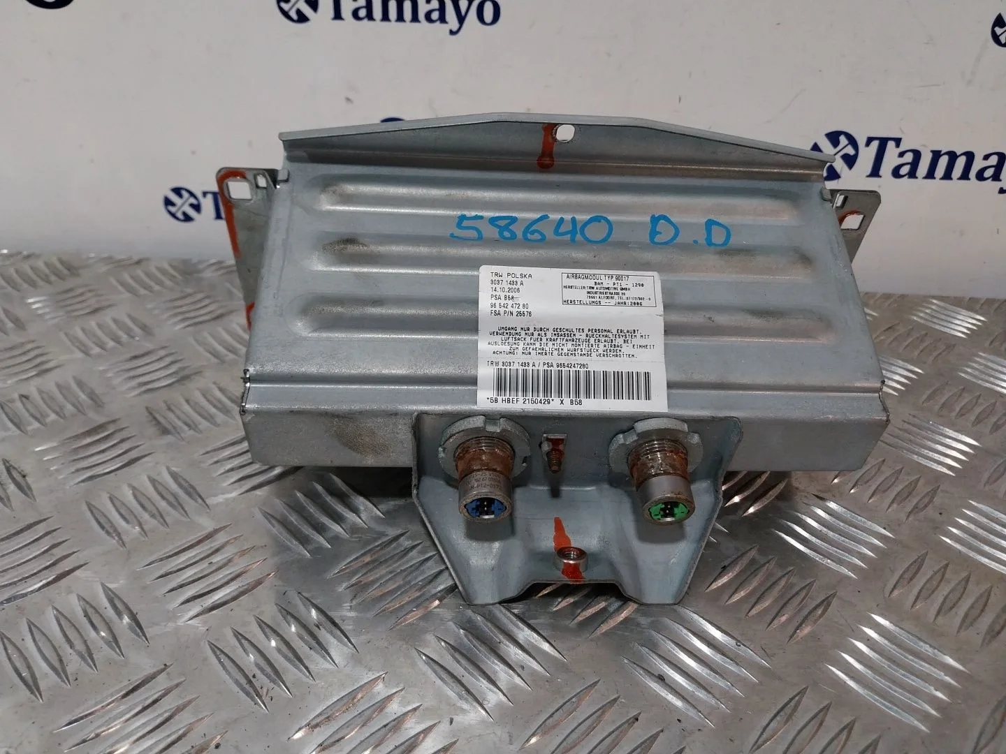 Airbag Delantero Derecho para Citroën C4 Grand Picasso