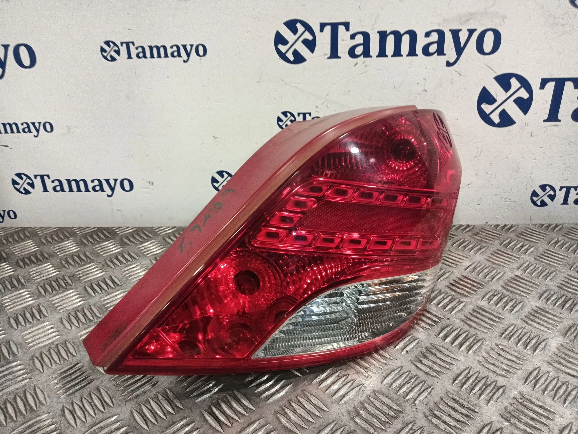 Piloto Trasero Derecho para Peugeot 207/207+ (Wa_, Wc_)