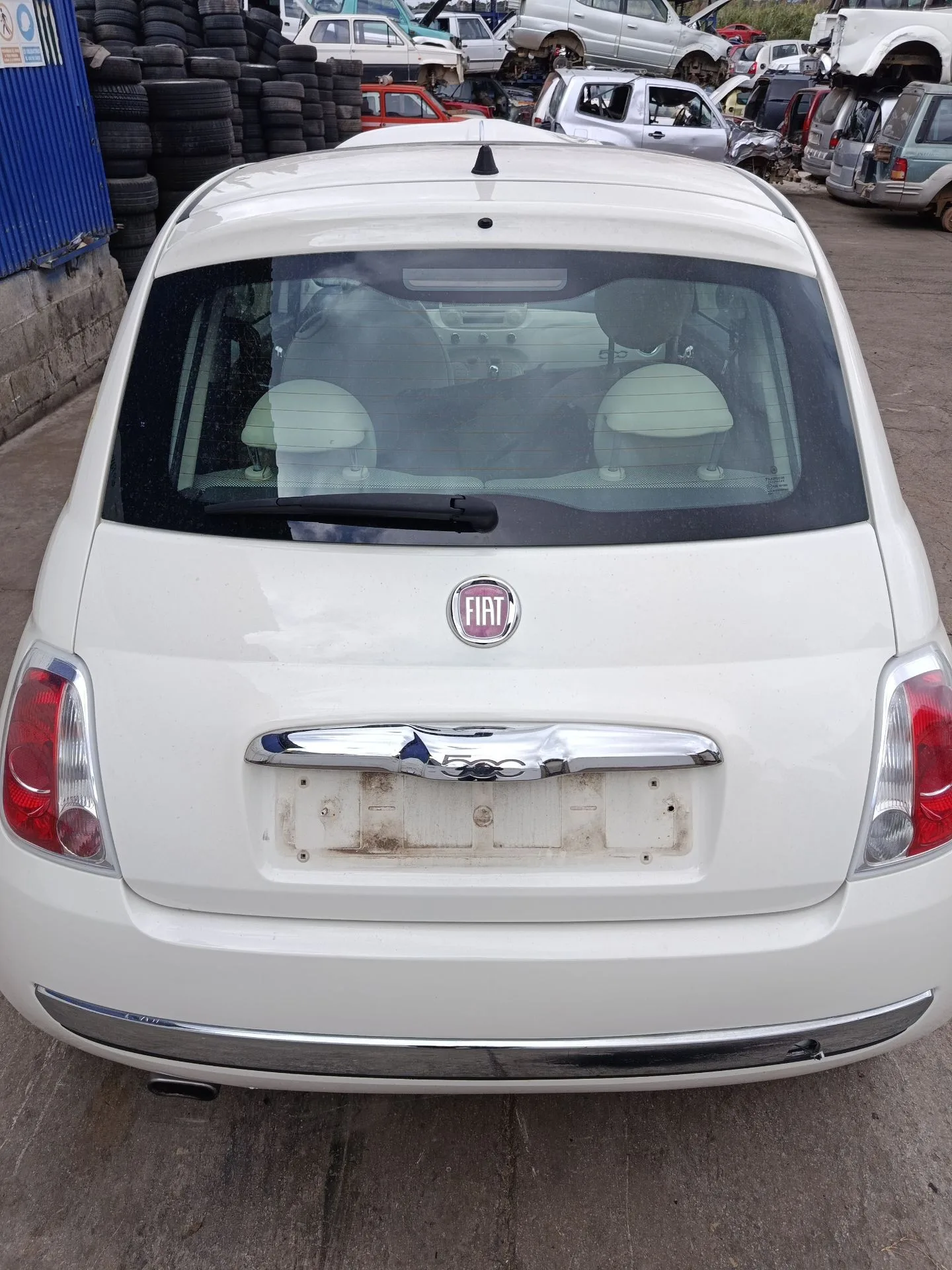 Porton Trasero para Fiat 500 (312_)
