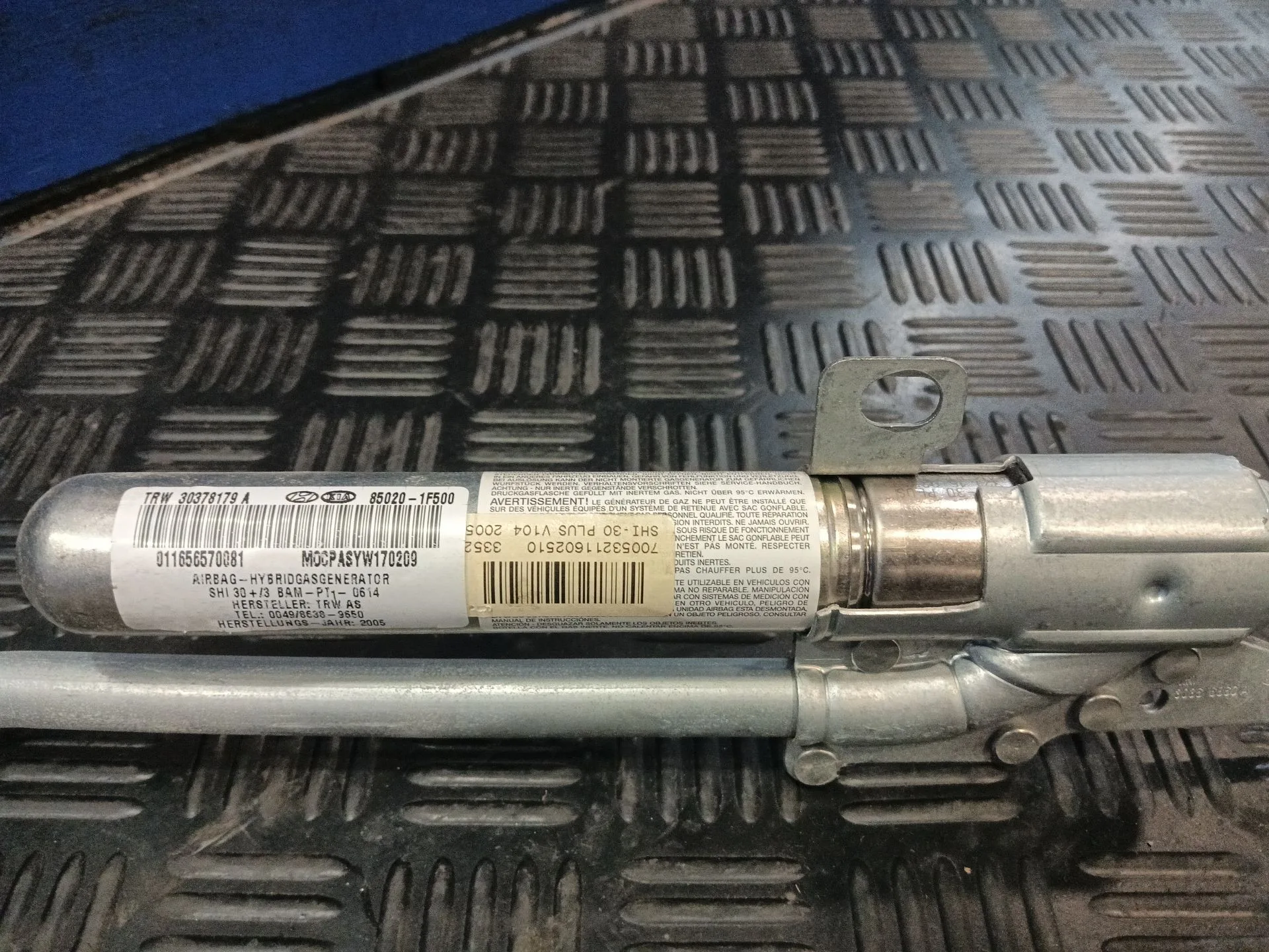 Airbag Cortina Delantero Derecho para Kia Sportage