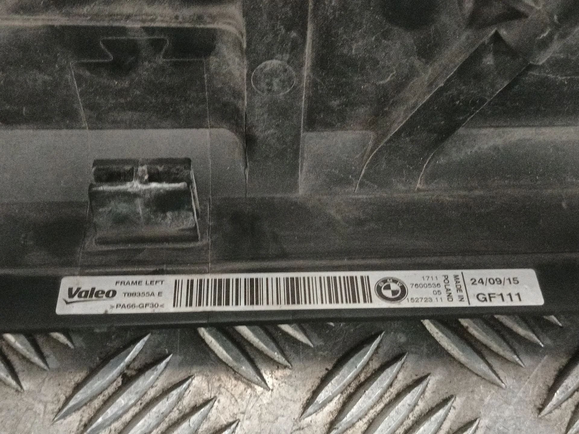 Plastico Varios para Bmw Serie 1 Lim. (F21)