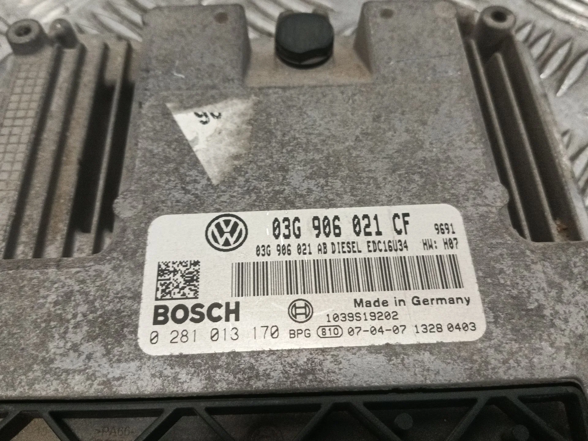 Centralita Motor Uce para Volkswagen Eos (1F7, 1F8)