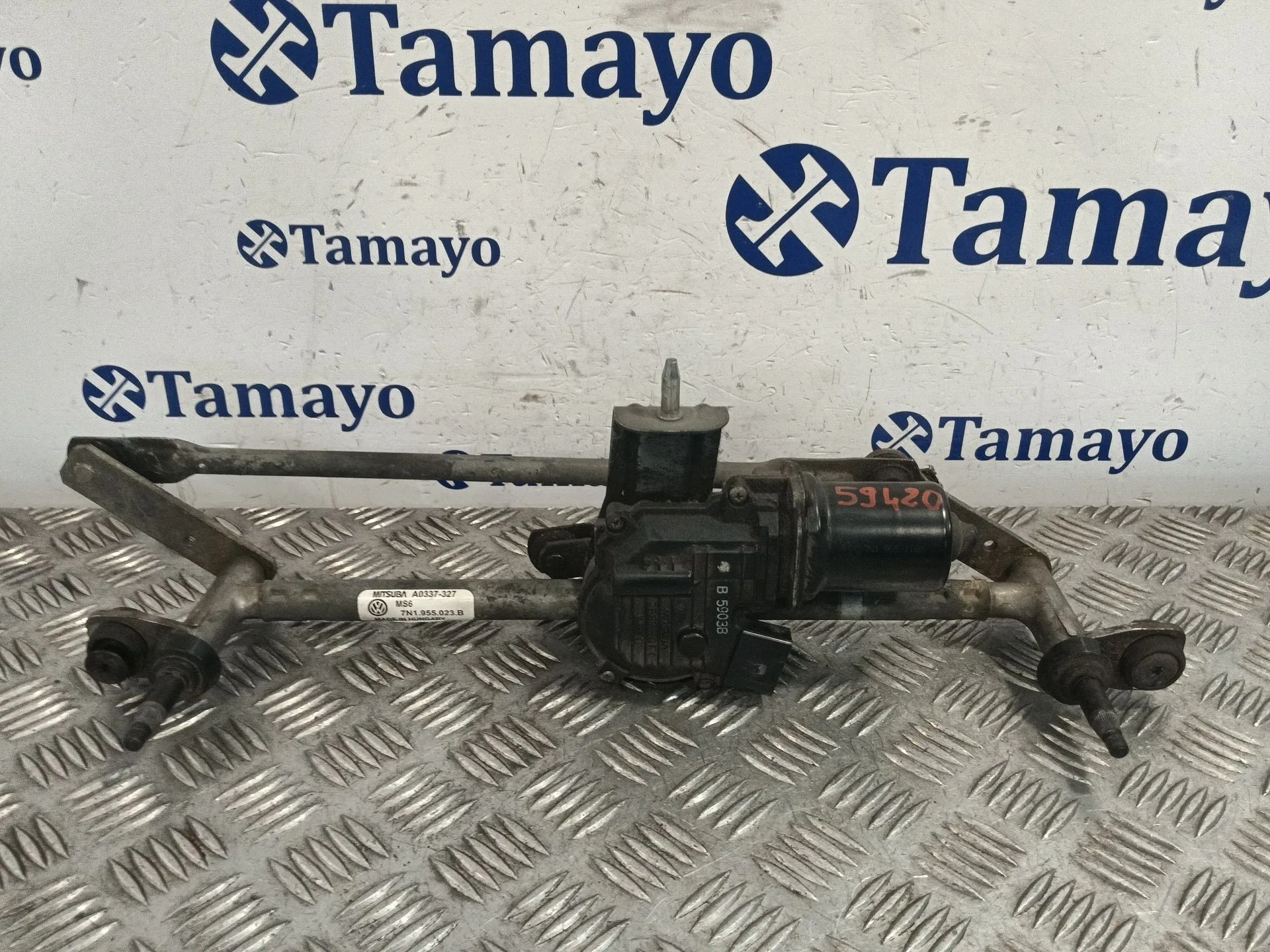 Motor Limpia Delantero para Seat Alhambra (710, 711)