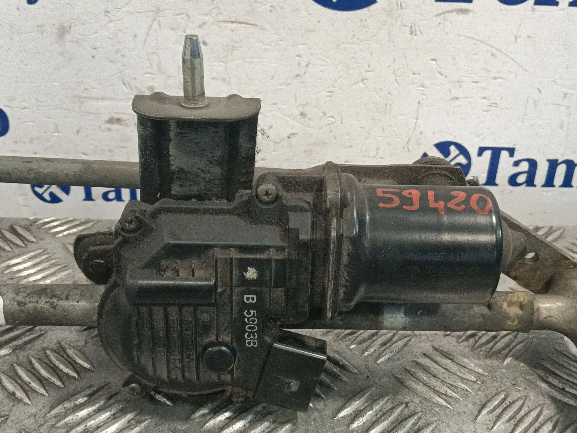 Motor Limpia Delantero para Seat Alhambra (710, 711)
