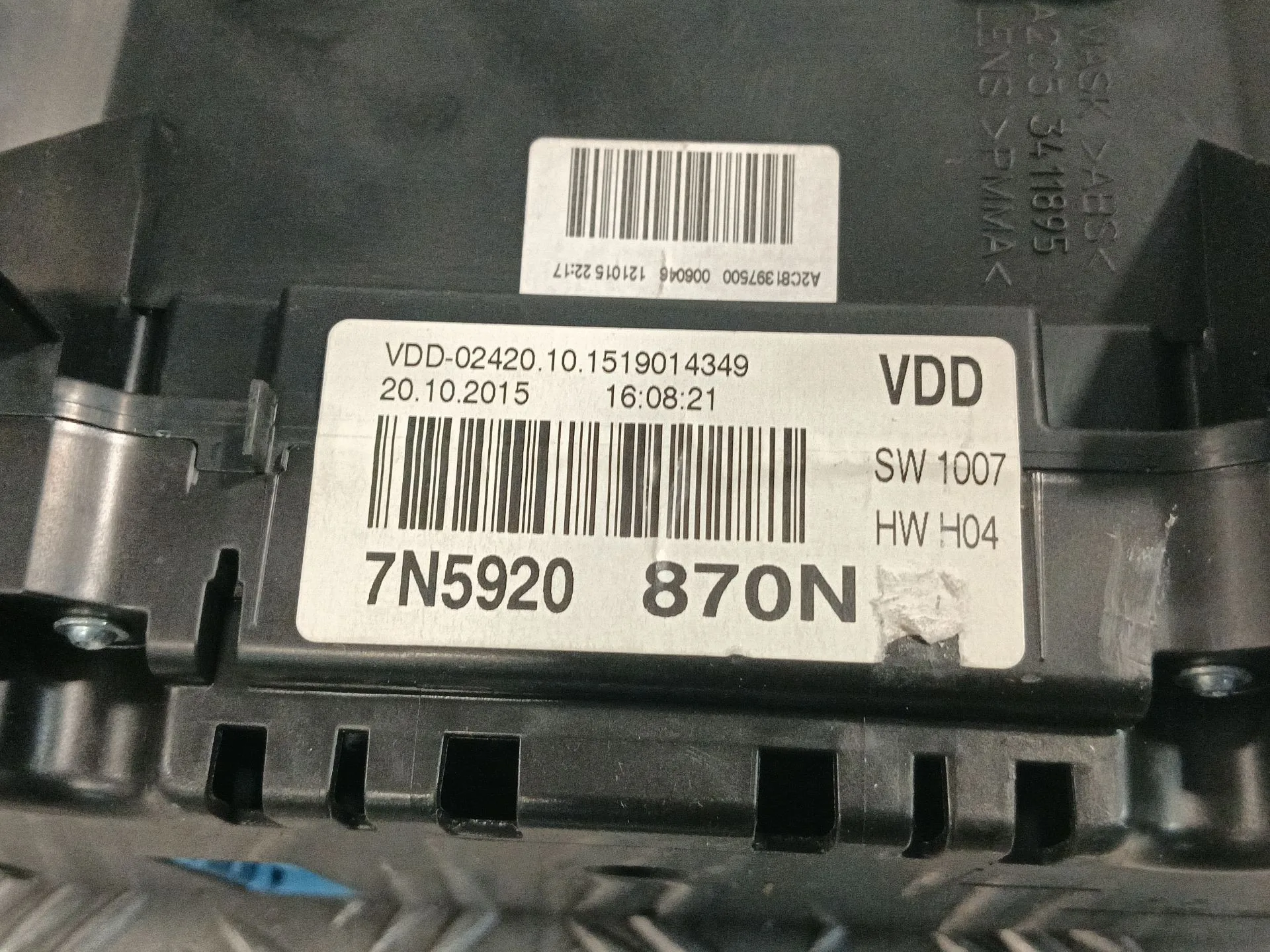 Cuadro Instrumentos para Seat Alhambra (710, 711)