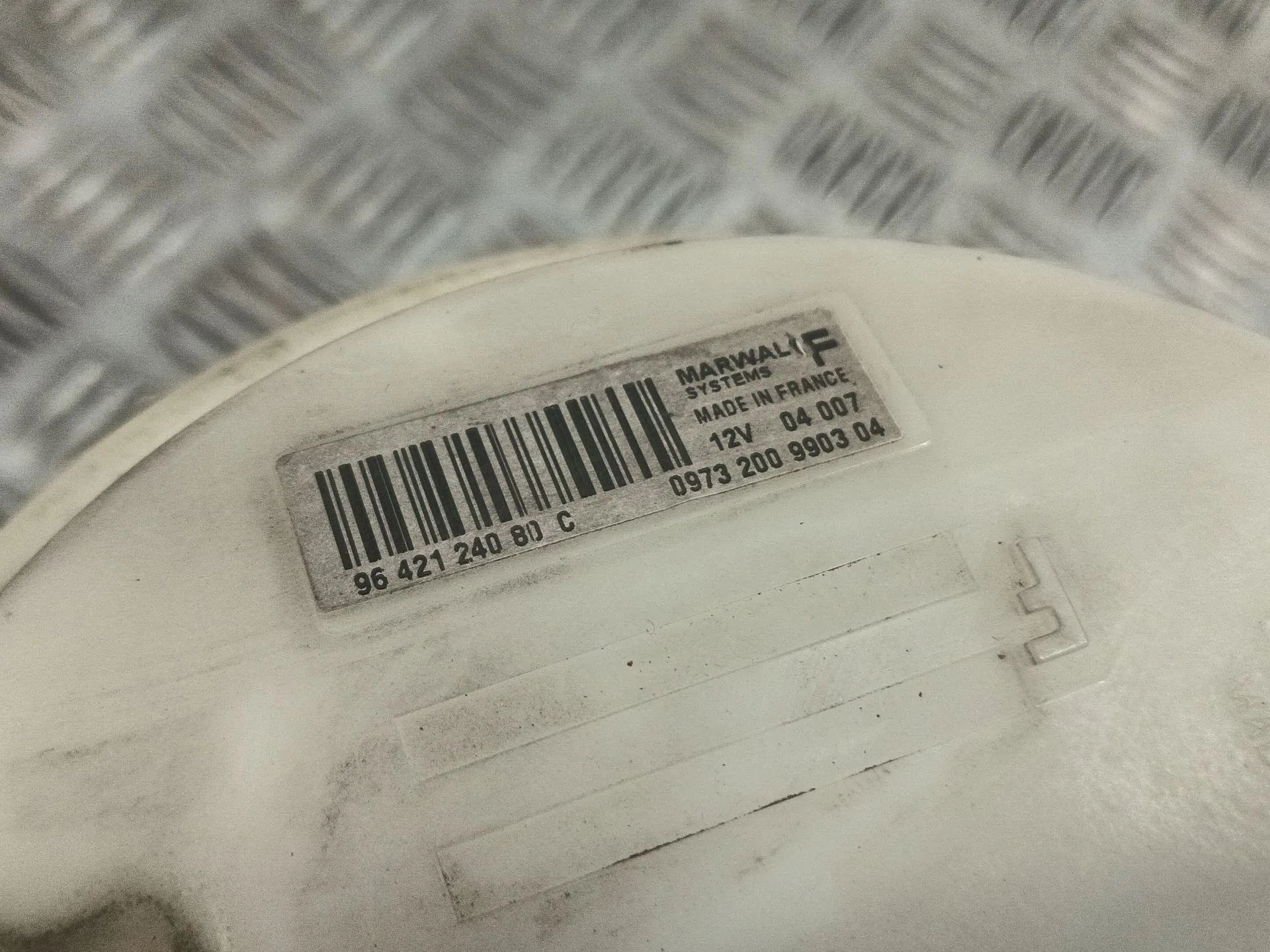 Aforador para Peugeot 206 Hatchback (2A/C)