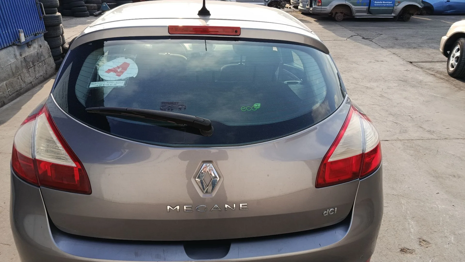 Porton Trasero para Renault Megane Iii Hatchback (Bz0/1_, B3_)