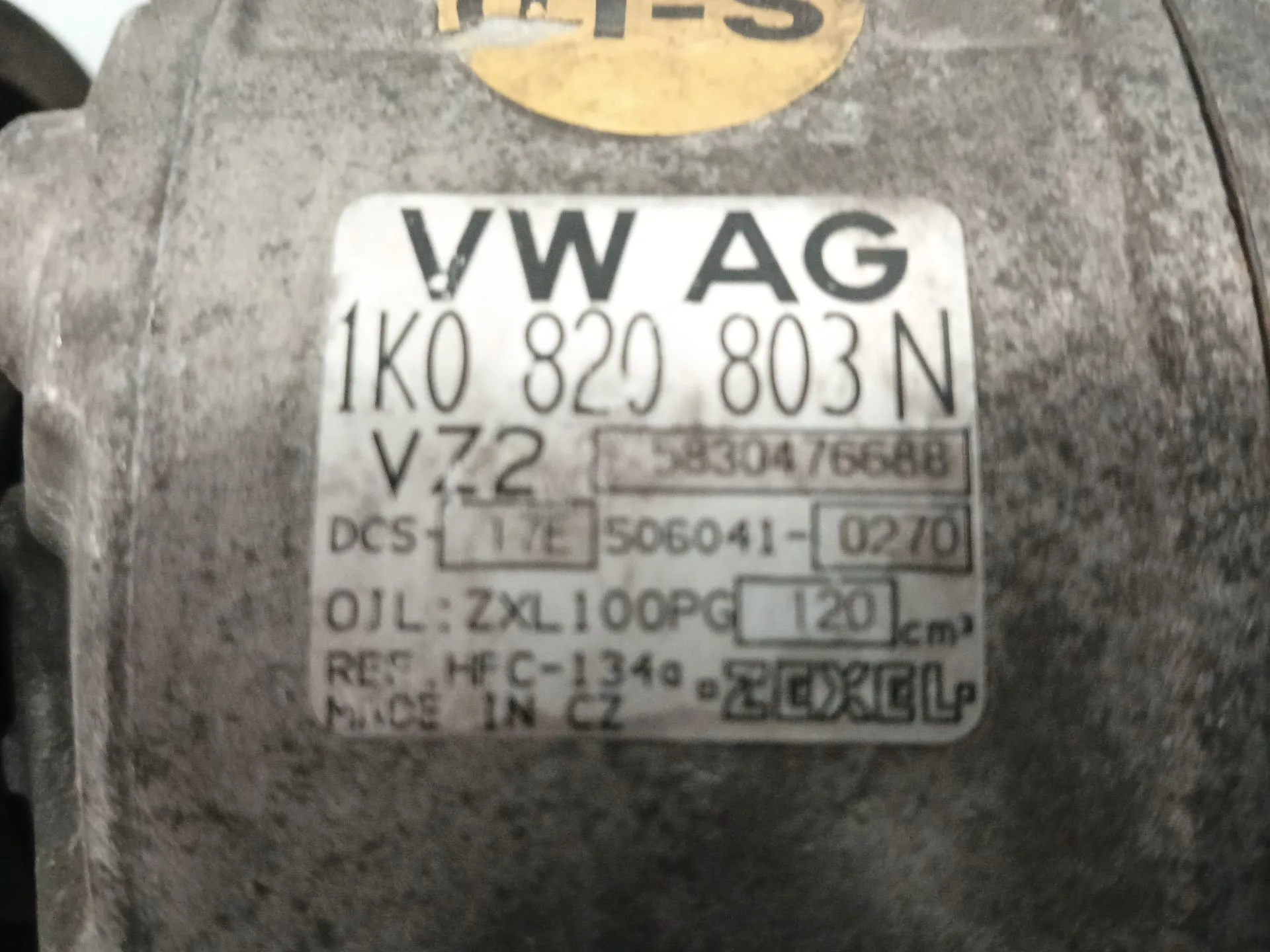 Compresor Aire Acondicionado para Seat Toledo (5P2)