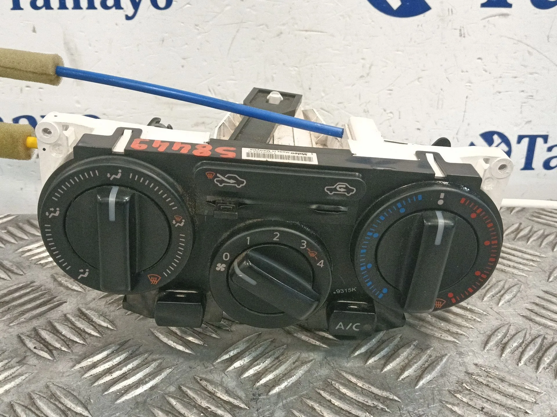 Mando Calefaccion / Aire Acondicionado para Nissan Nv200 Furgoneta