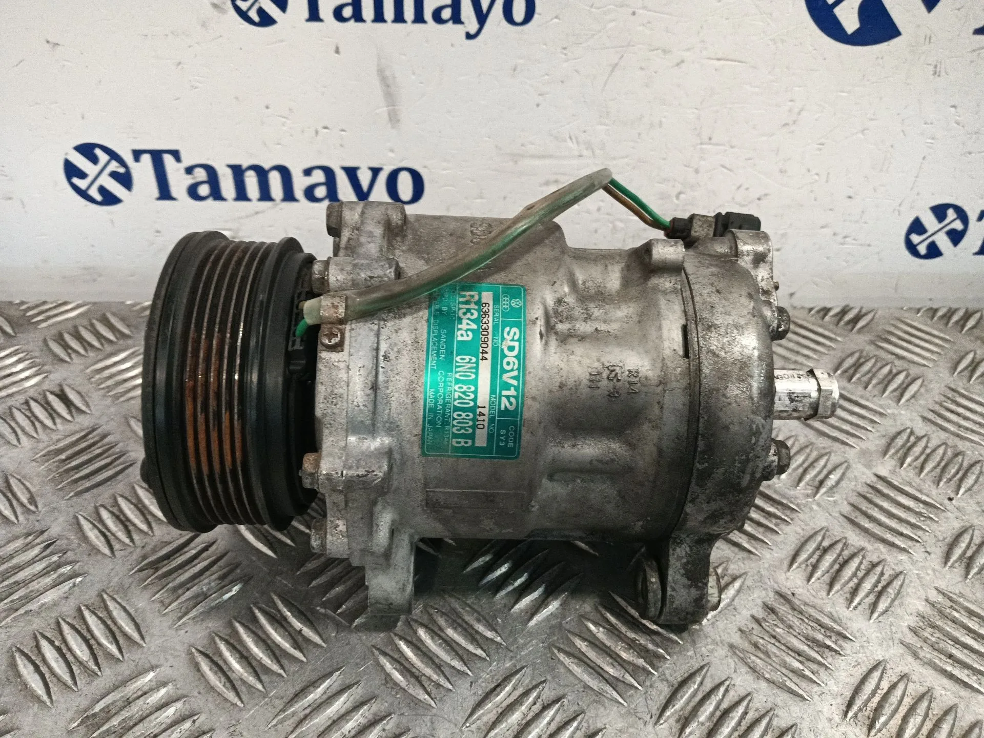 Compresor Aire Acondicionado para Volkswagen Polo Berlina (6N2)