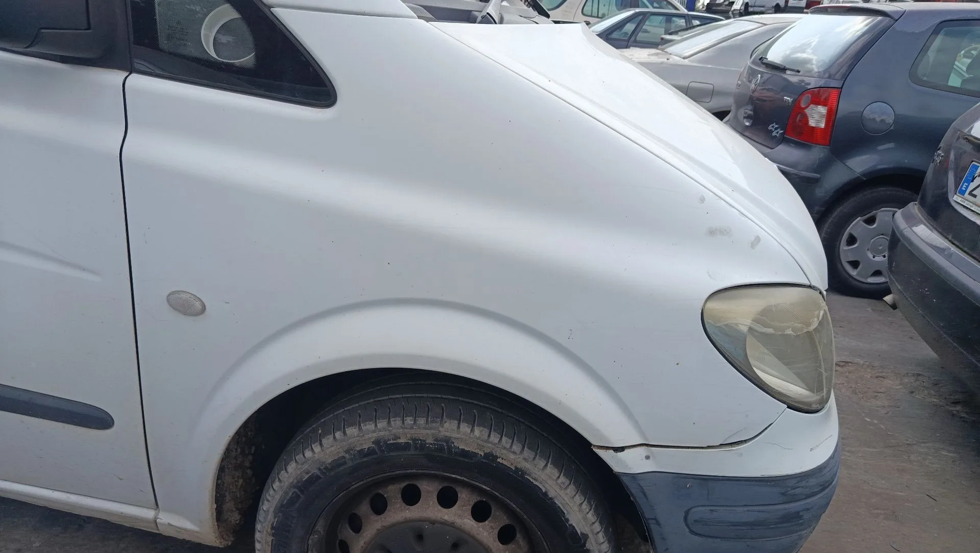 Aleta Delantera Derecha para Mercedes-Benz Vito / Mixto Furgoneta (W639)