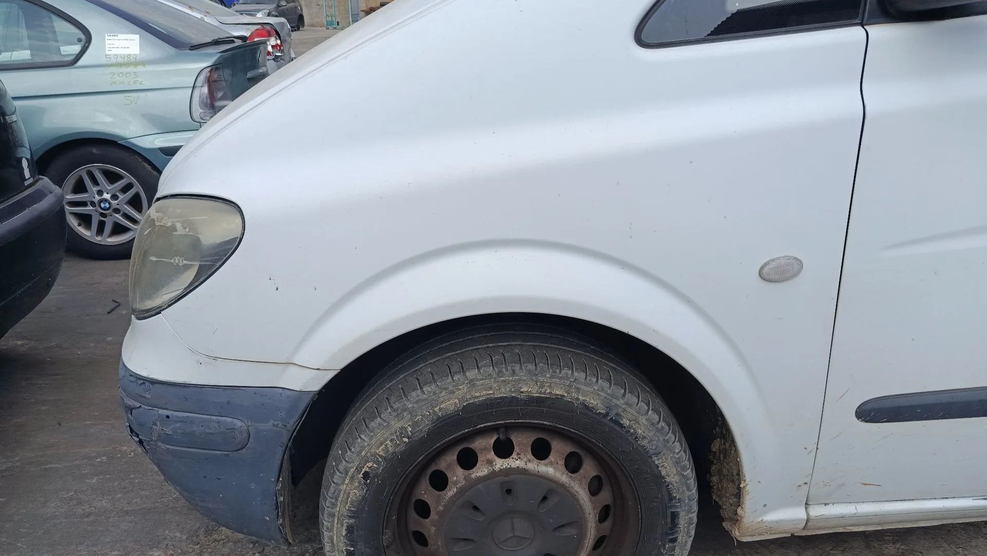 Aleta Delantera Izquierda para Mercedes-Benz Vito / Mixto Furgoneta (W639)