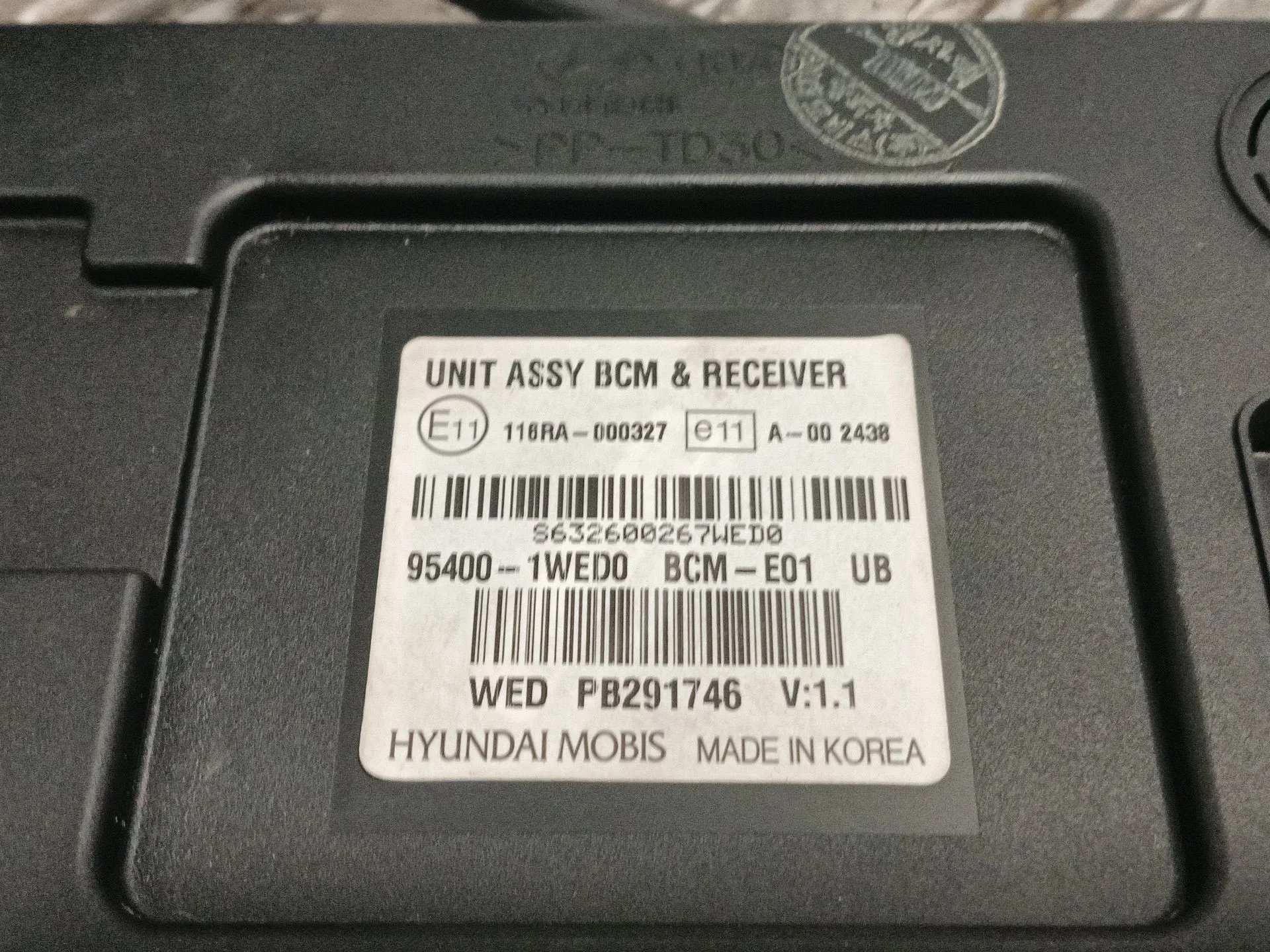 Modulo Electronico para Kia Rio Iii (Ub)