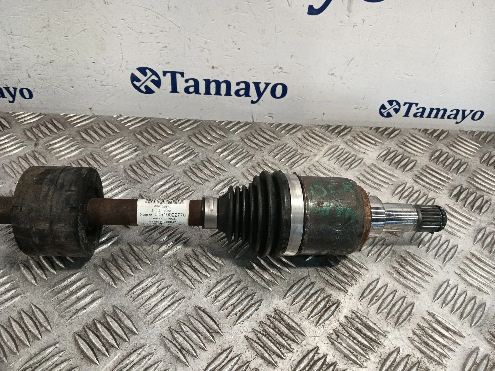 Transmision Delantera Derecha para Lancia Ypsilon (312_)