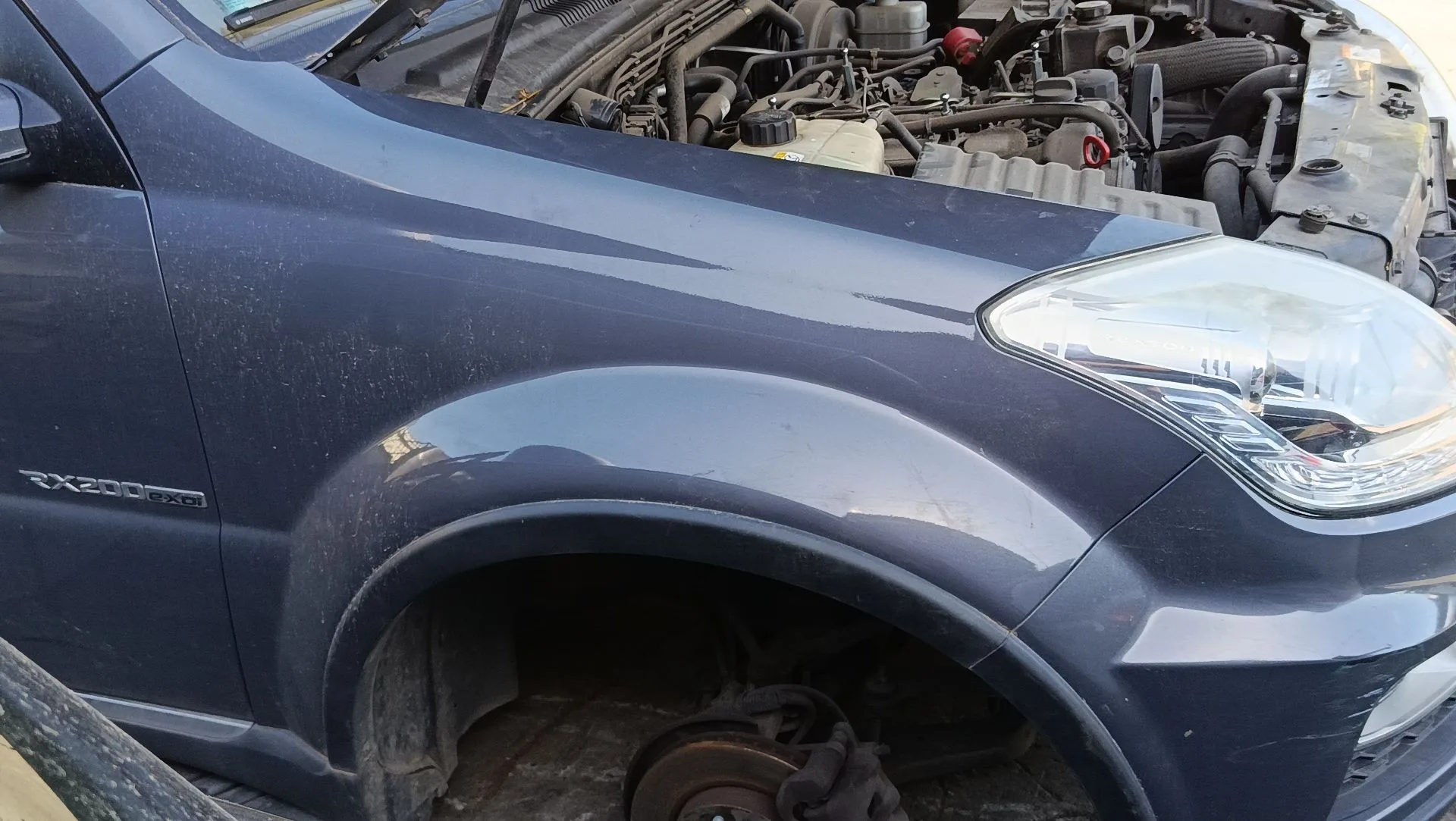 Aleta Delantera Derecha para Ssangyong Rexton W / Rexton