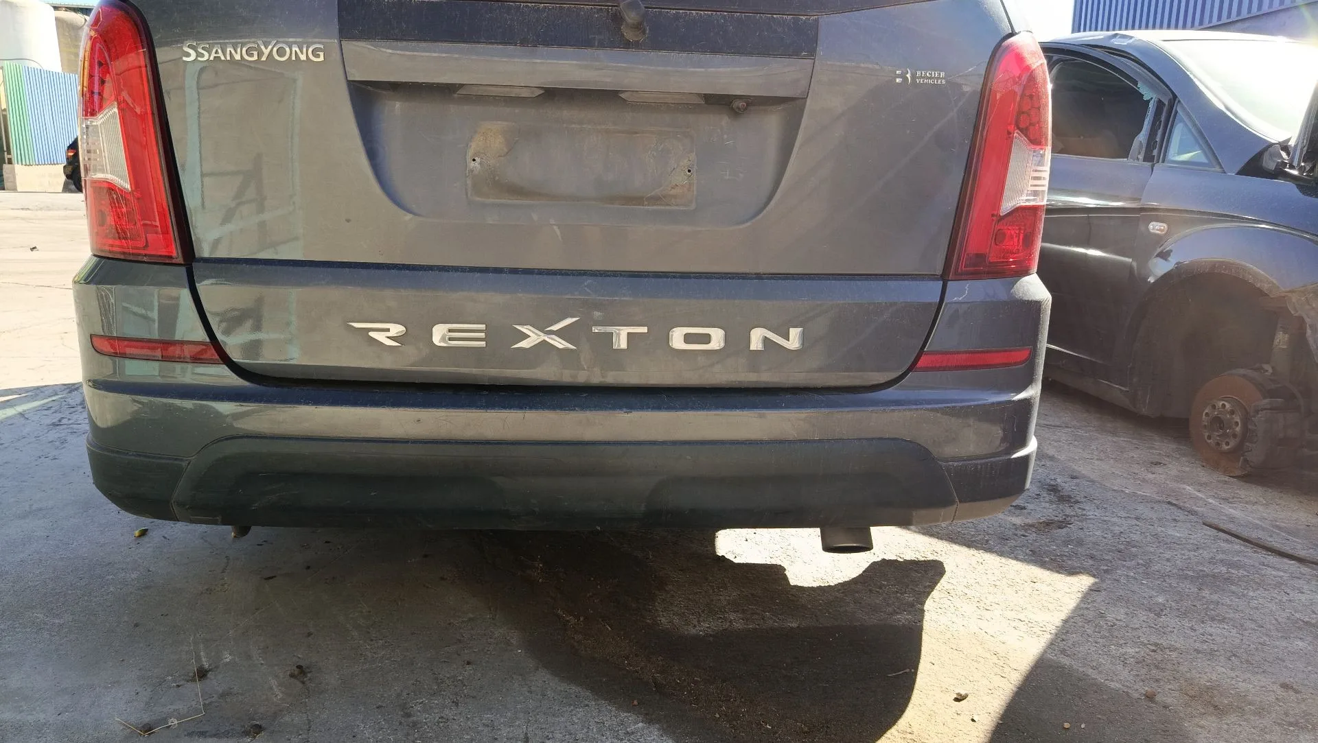 Paragolpes Trasero para Ssangyong Rexton W / Rexton