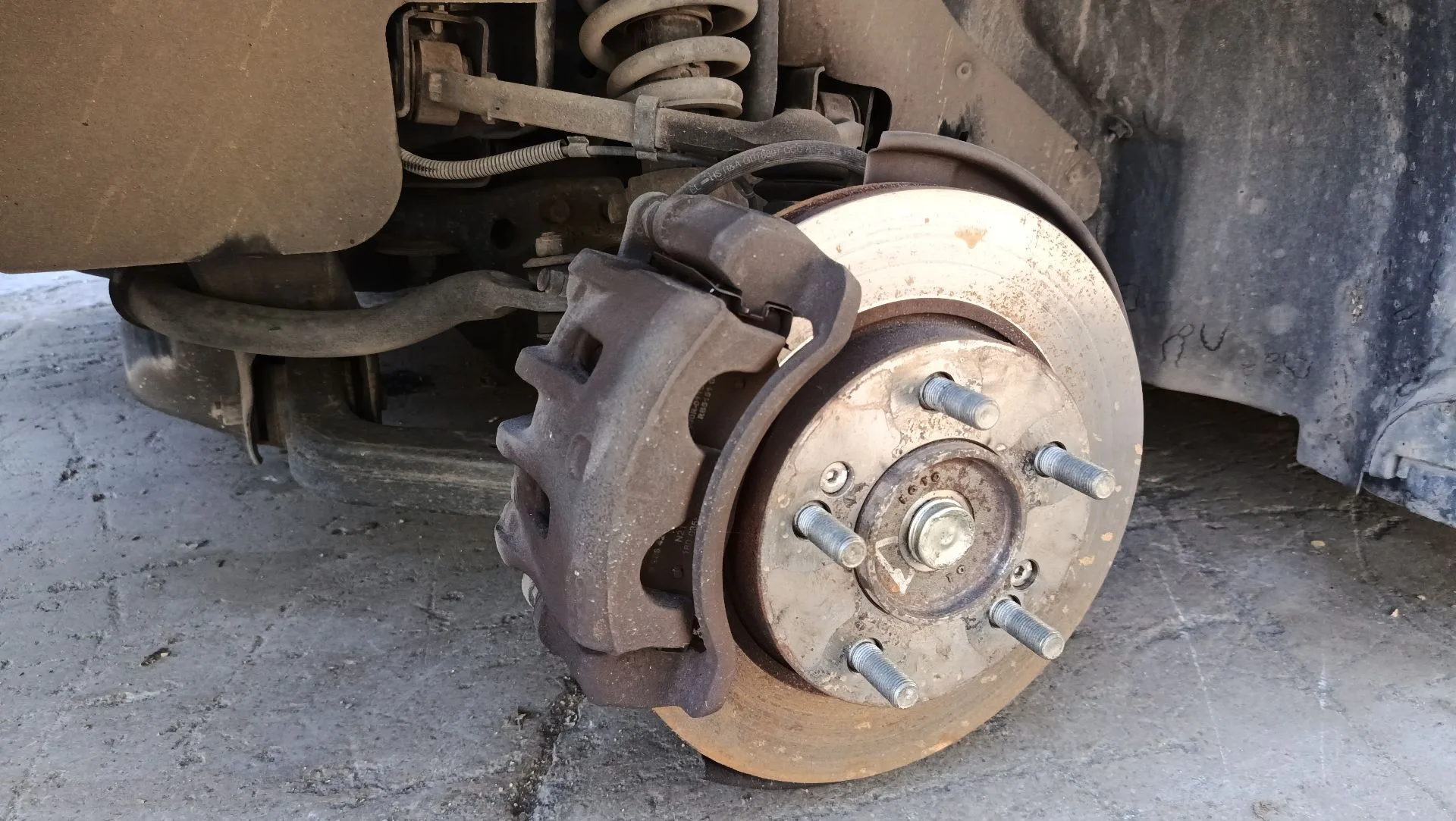 Pinza Freno Delantera Izquierda para Ssangyong Rexton W / Rexton