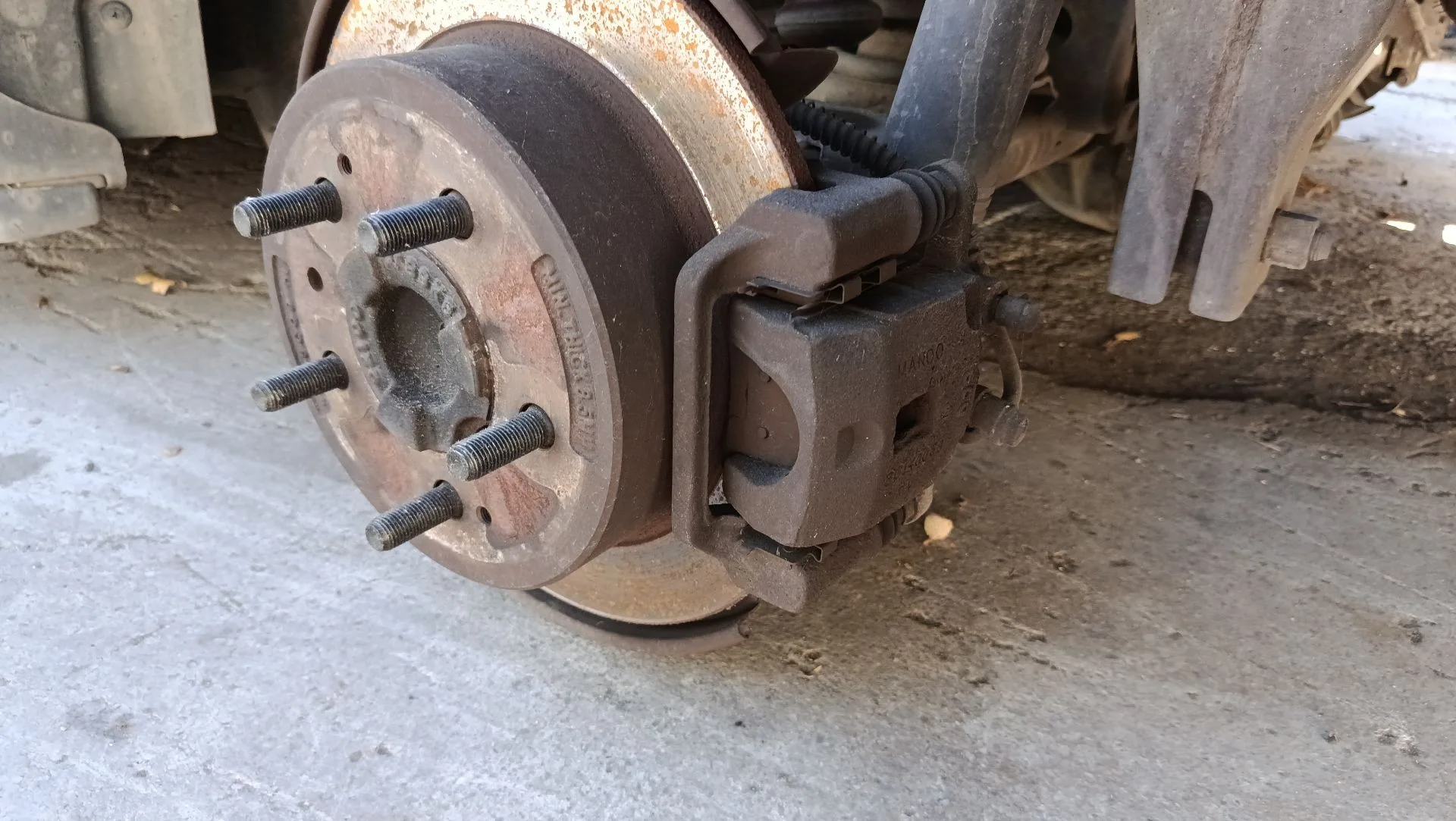 Pinza Freno Trasera Izquierda para Ssangyong Rexton W / Rexton