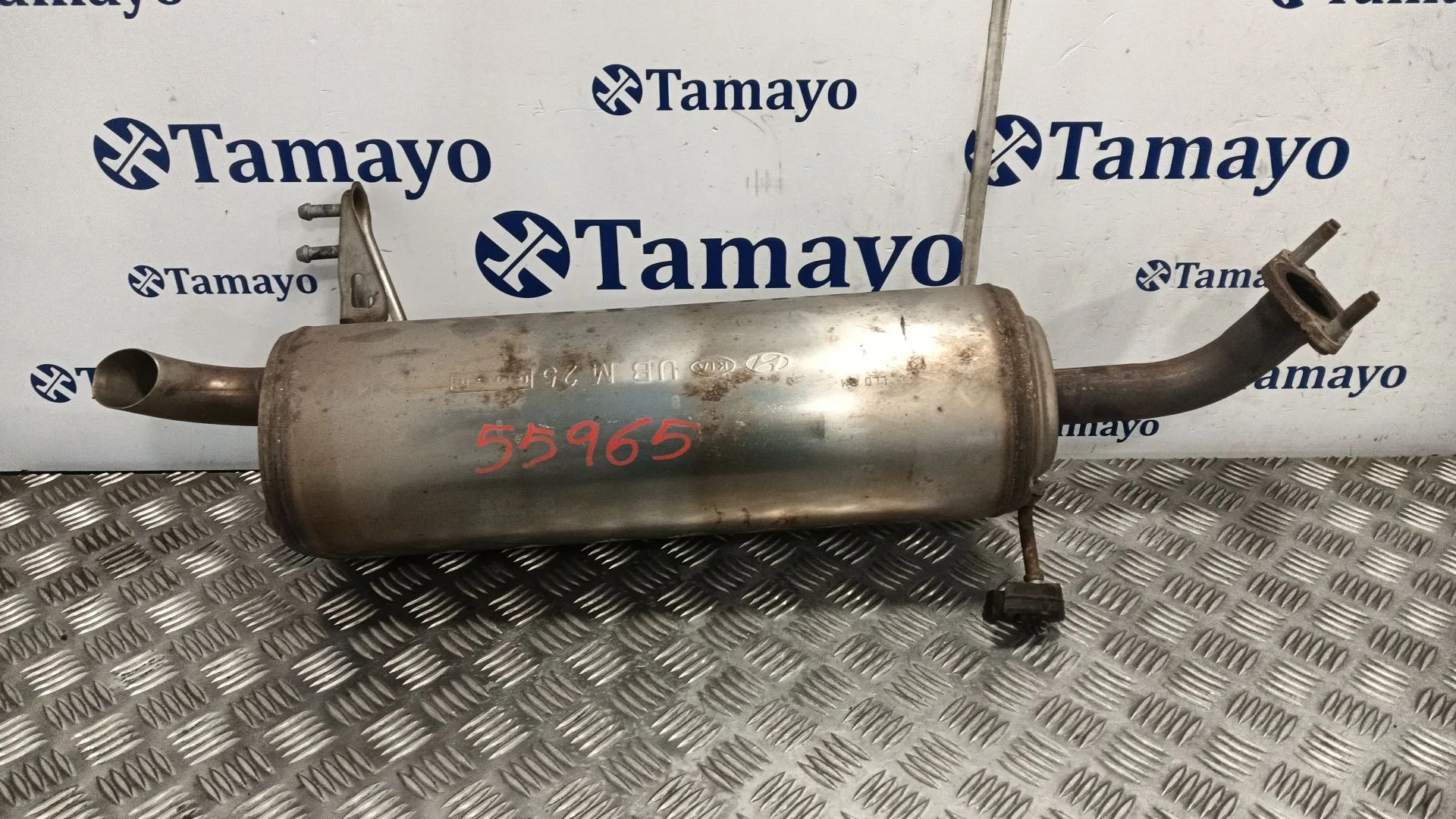 Tubo Escape Trasero para Kia Rio Iii (Ub)