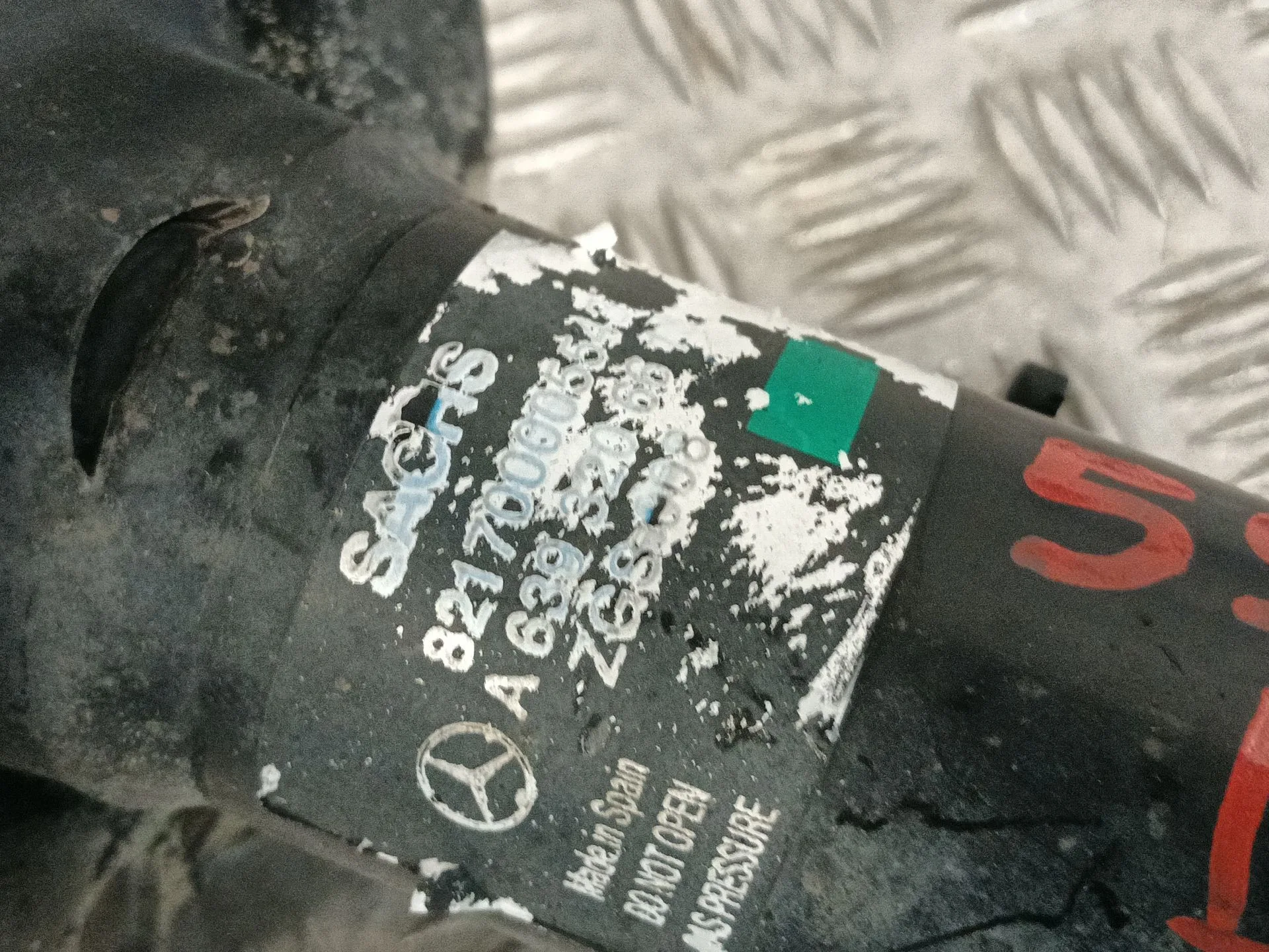 Amortiguador Delantero Derecho para Mercedes-Benz Viano (W639)