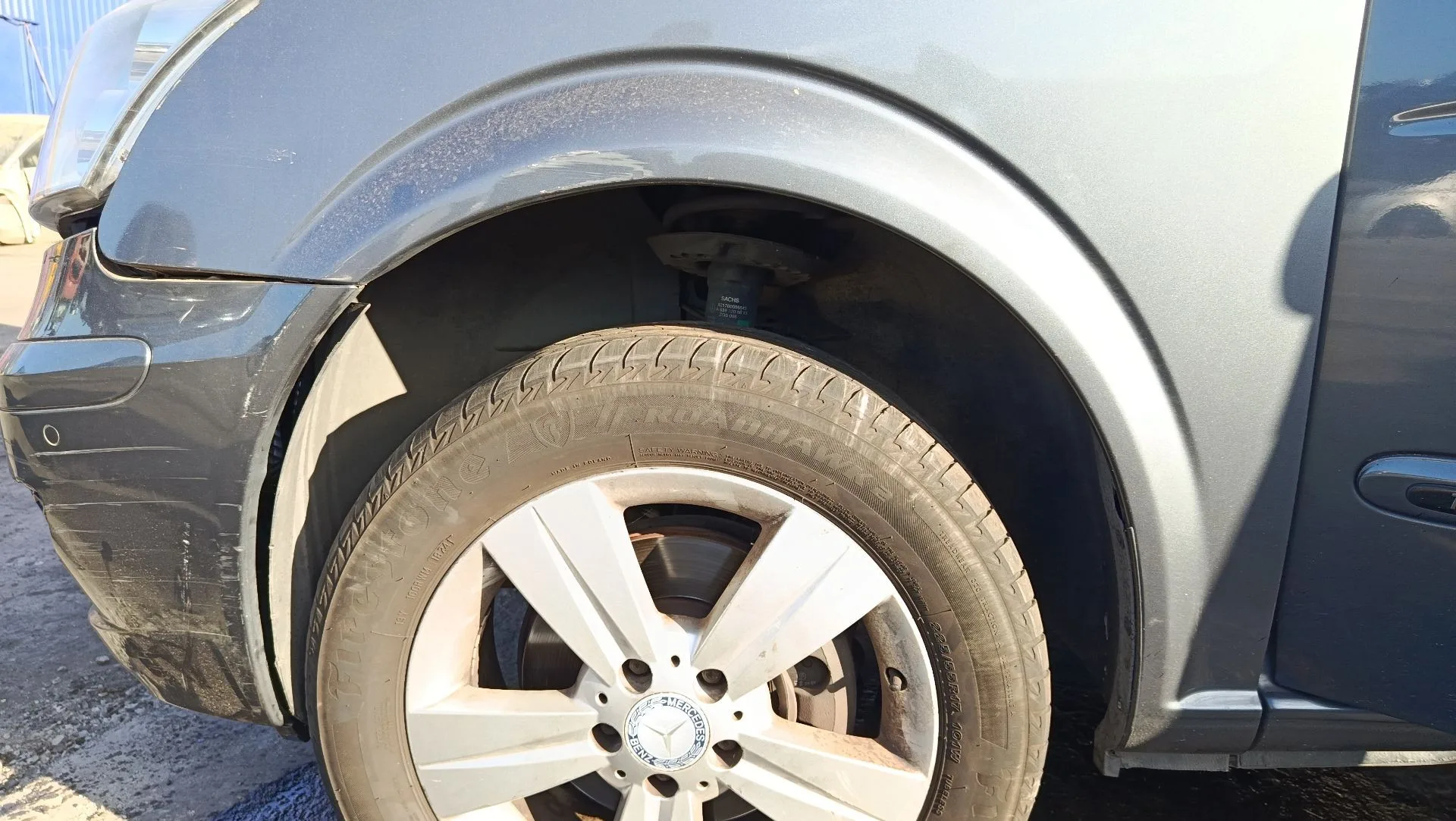 Amortiguador Delantero Izquierdo para Mercedes-Benz Viano (W639)