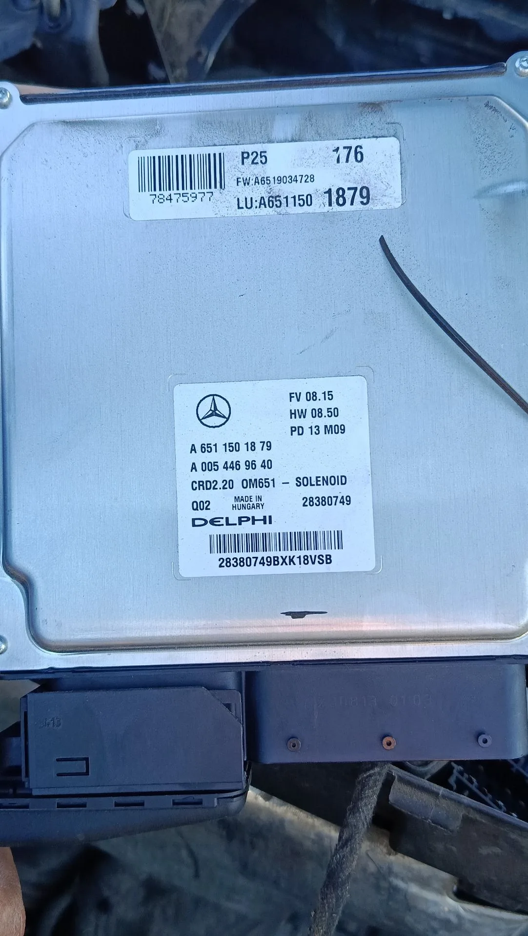 Centralita Motor Uce para Mercedes-Benz Viano (W639)