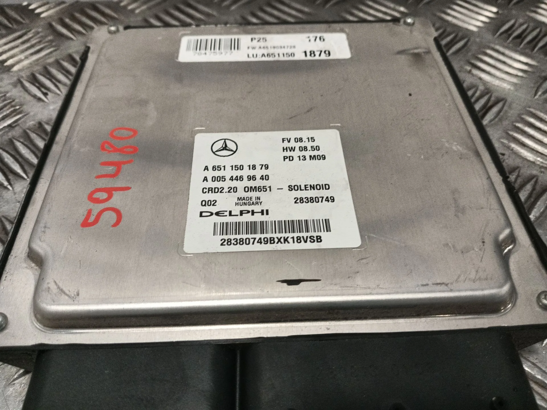 Centralita Motor Uce para Mercedes-Benz Viano (W639)