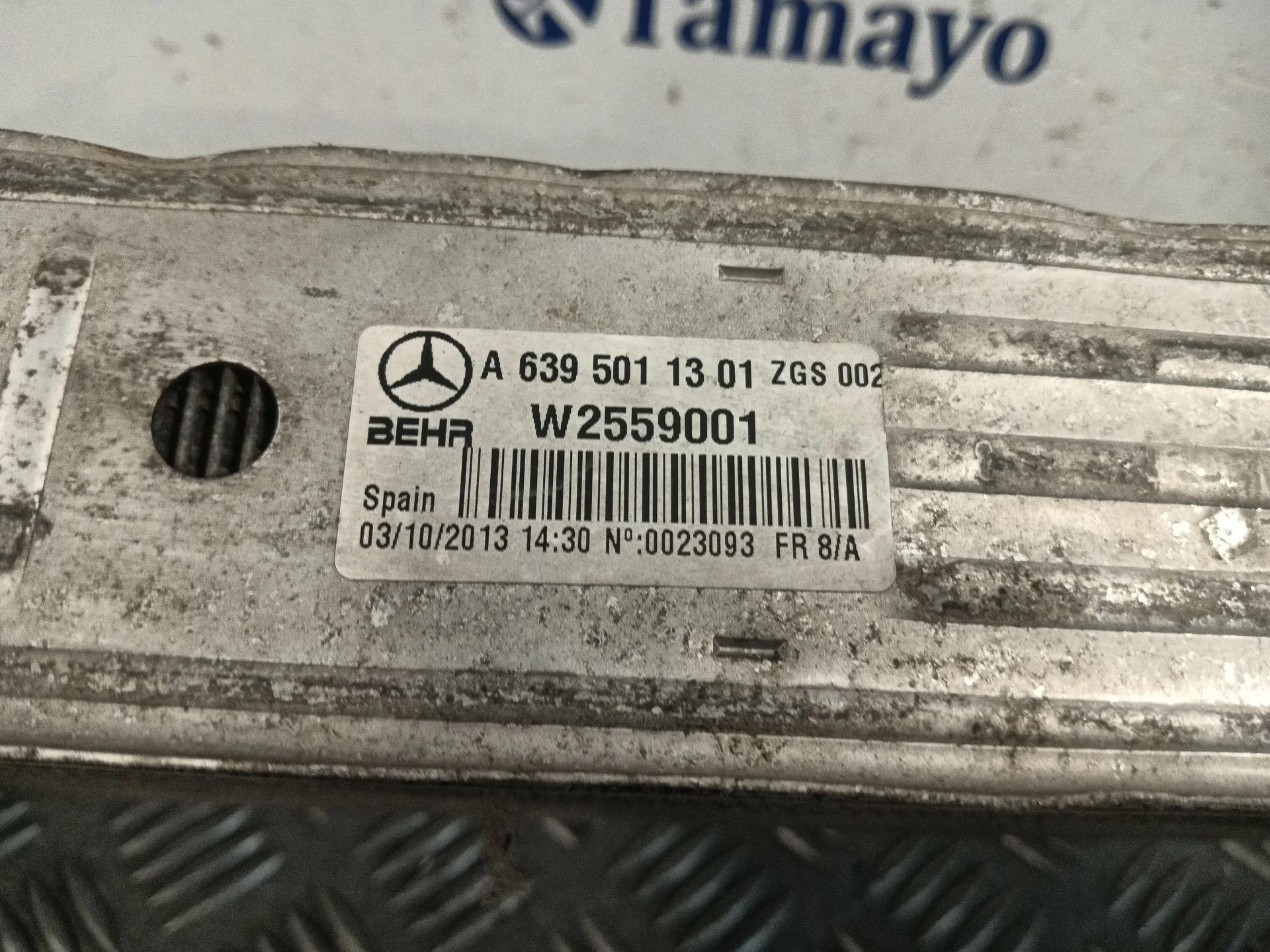Intercooler para Mercedes-Benz Viano (W639)