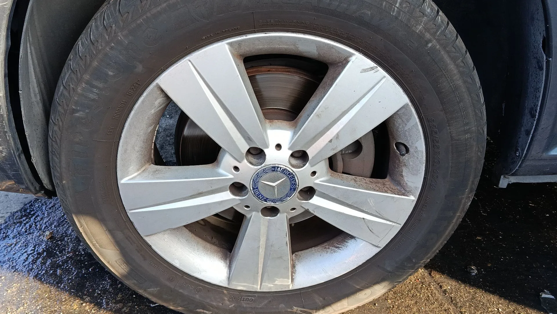 Mangueta Delantera Izquierda para Mercedes-Benz Viano (W639)