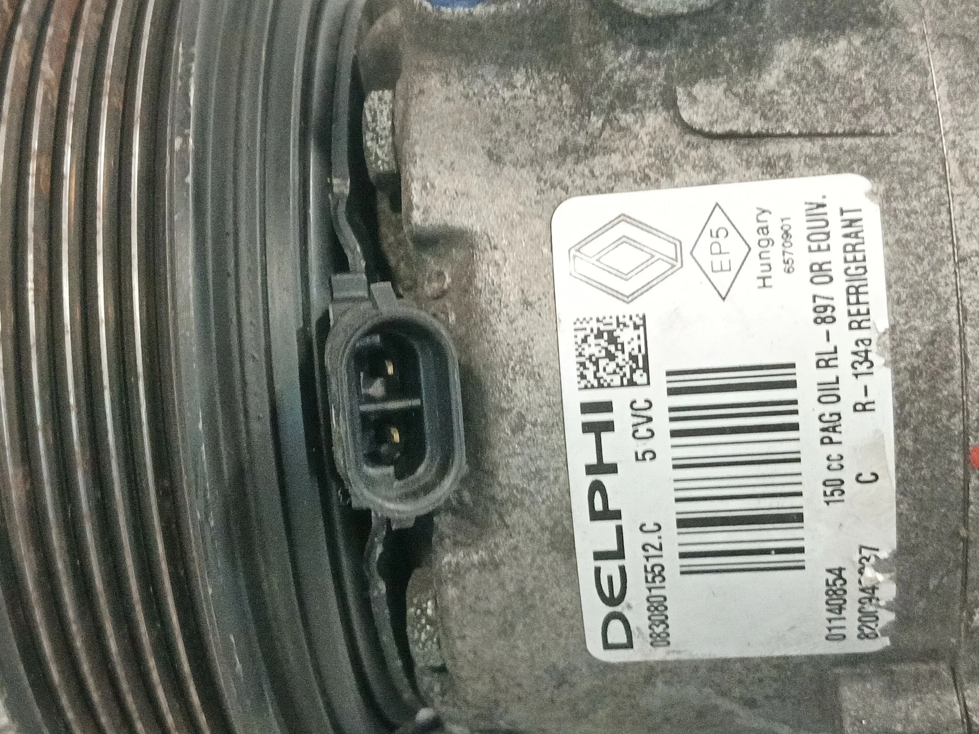 Compresor Aire Acondicionado para Renault Megane Ii Berlina 5P