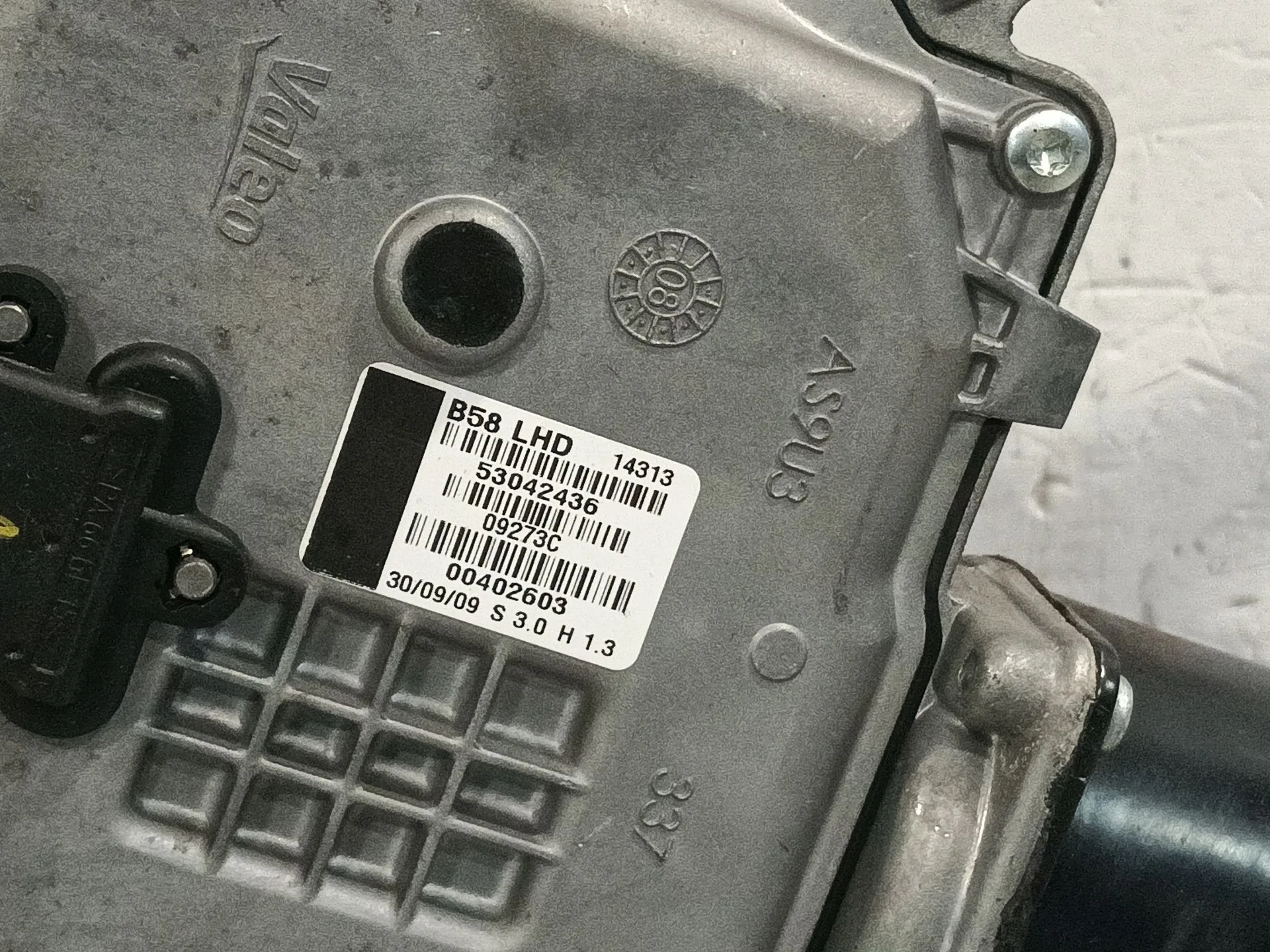 Motor Limpia Delantero para Citroën C4 Grand Picasso