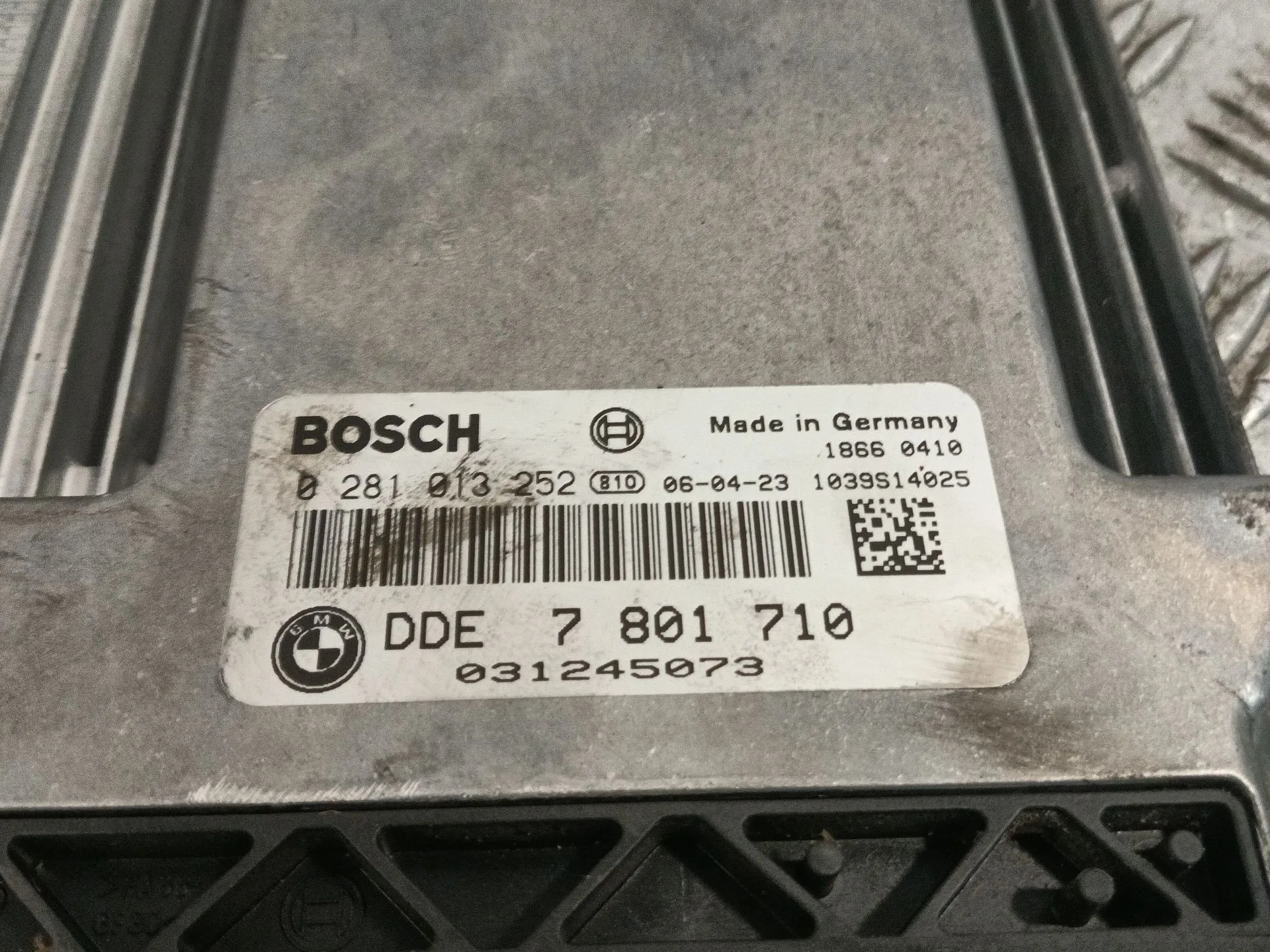 Centralita Motor Uce para Bmw Serie 3 Berlina (E90)