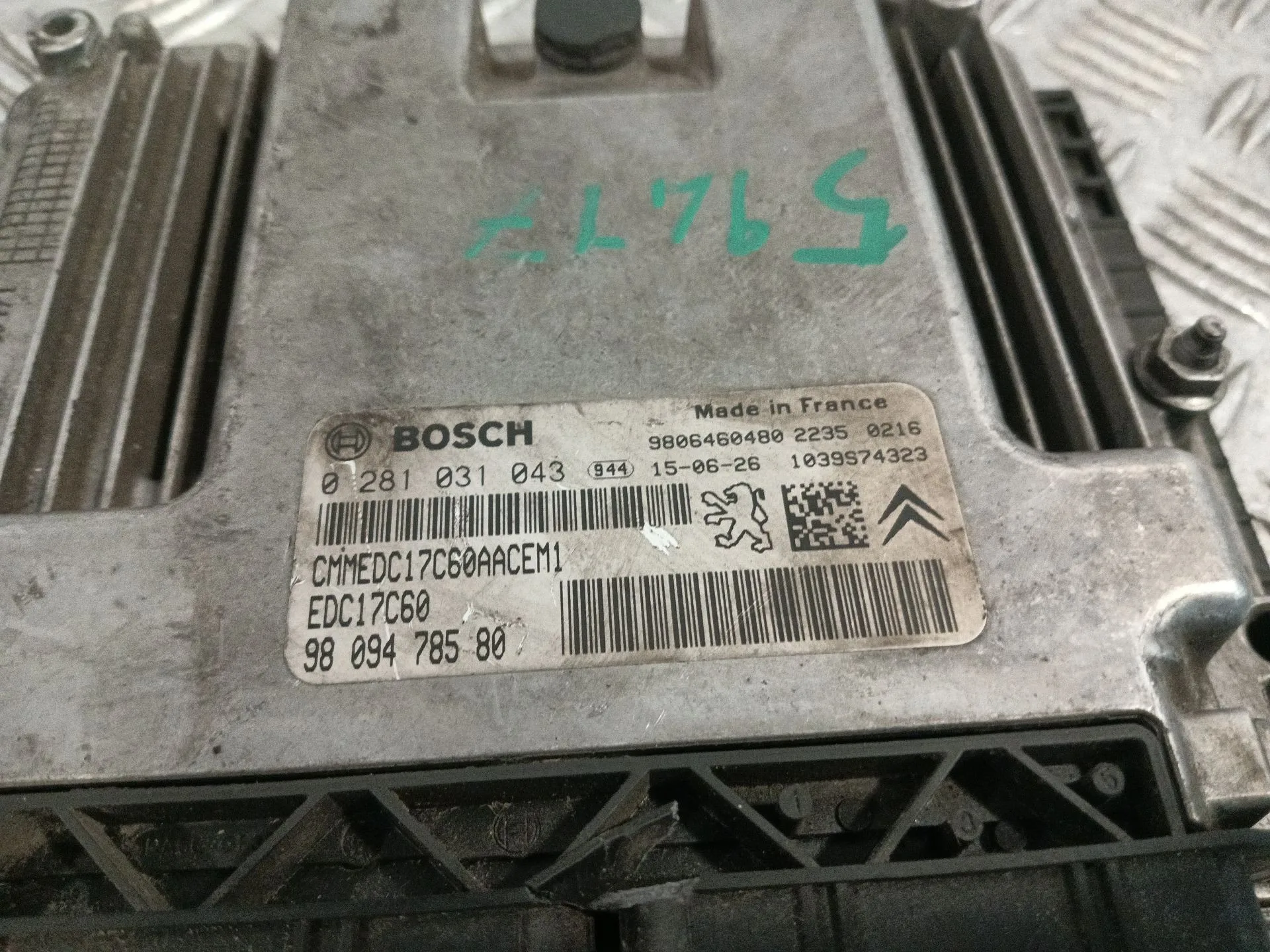 Centralita Motor Uce para Citroën C4 Grand Picasso Ii (Da_, De_)