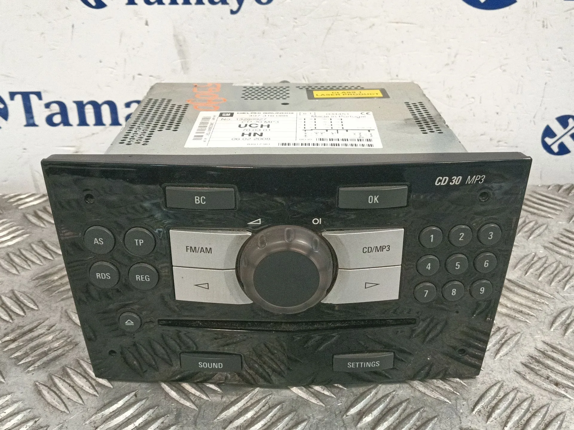 Sistema Audio / Radio Cd para Opel Corsa D (S07)