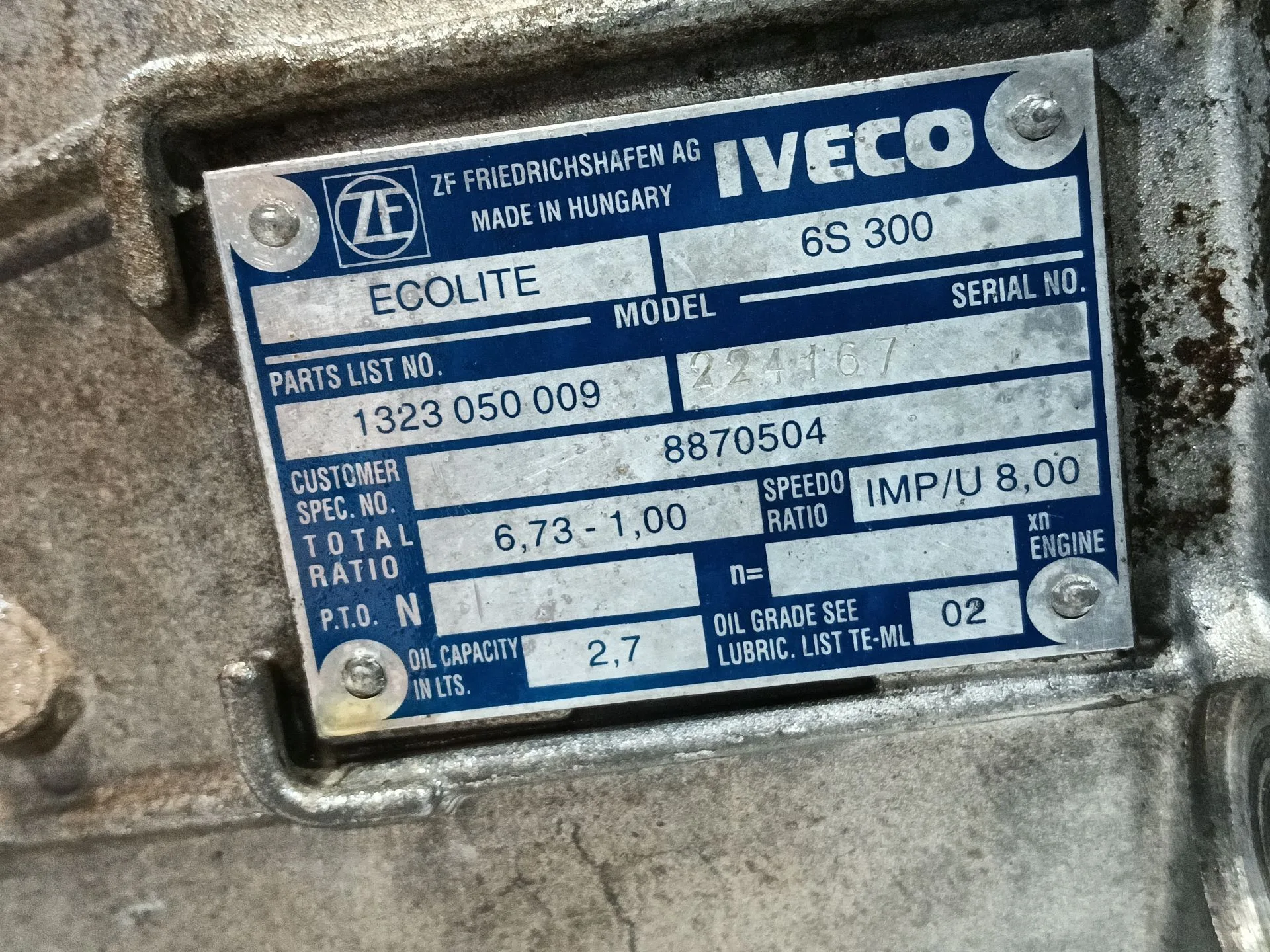Caja Cambios para Peugeot 307 Sw (3H)
