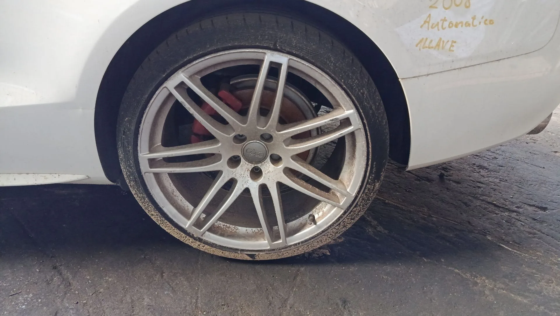 Plastico Paso Rueda Trasero Derecho para Audi A5 (8T3)