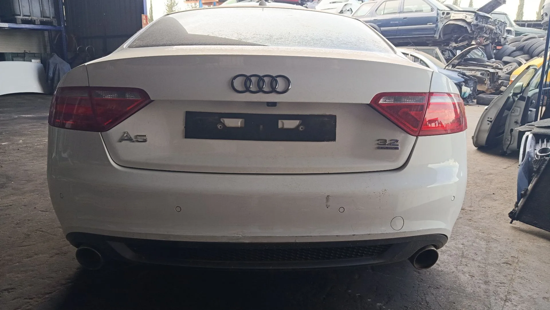 Refuerzo Paragolpes Trasero para Audi A5 (8T3)