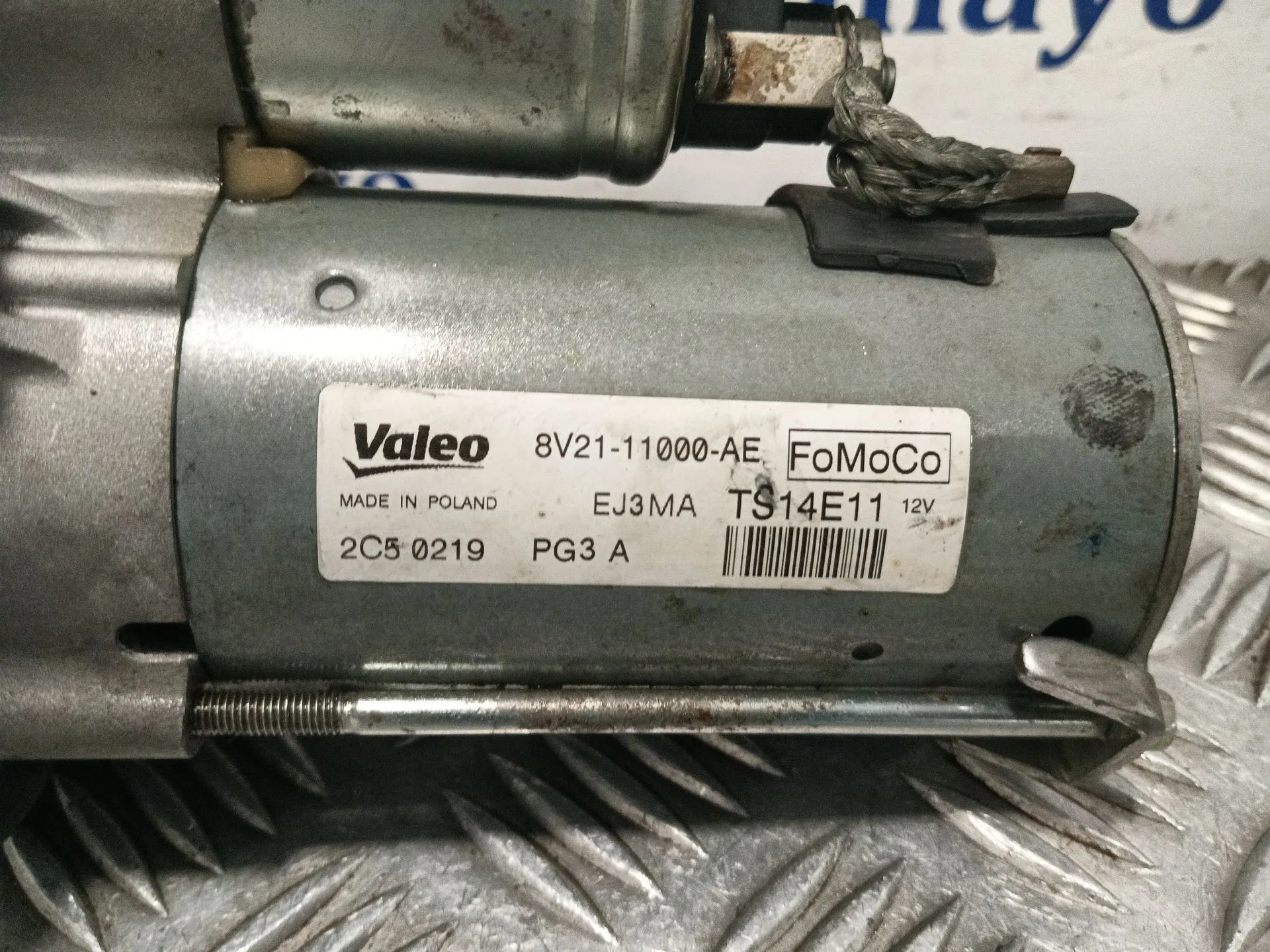 Motor Arranque para Ford Tourneo Courier (C4A)