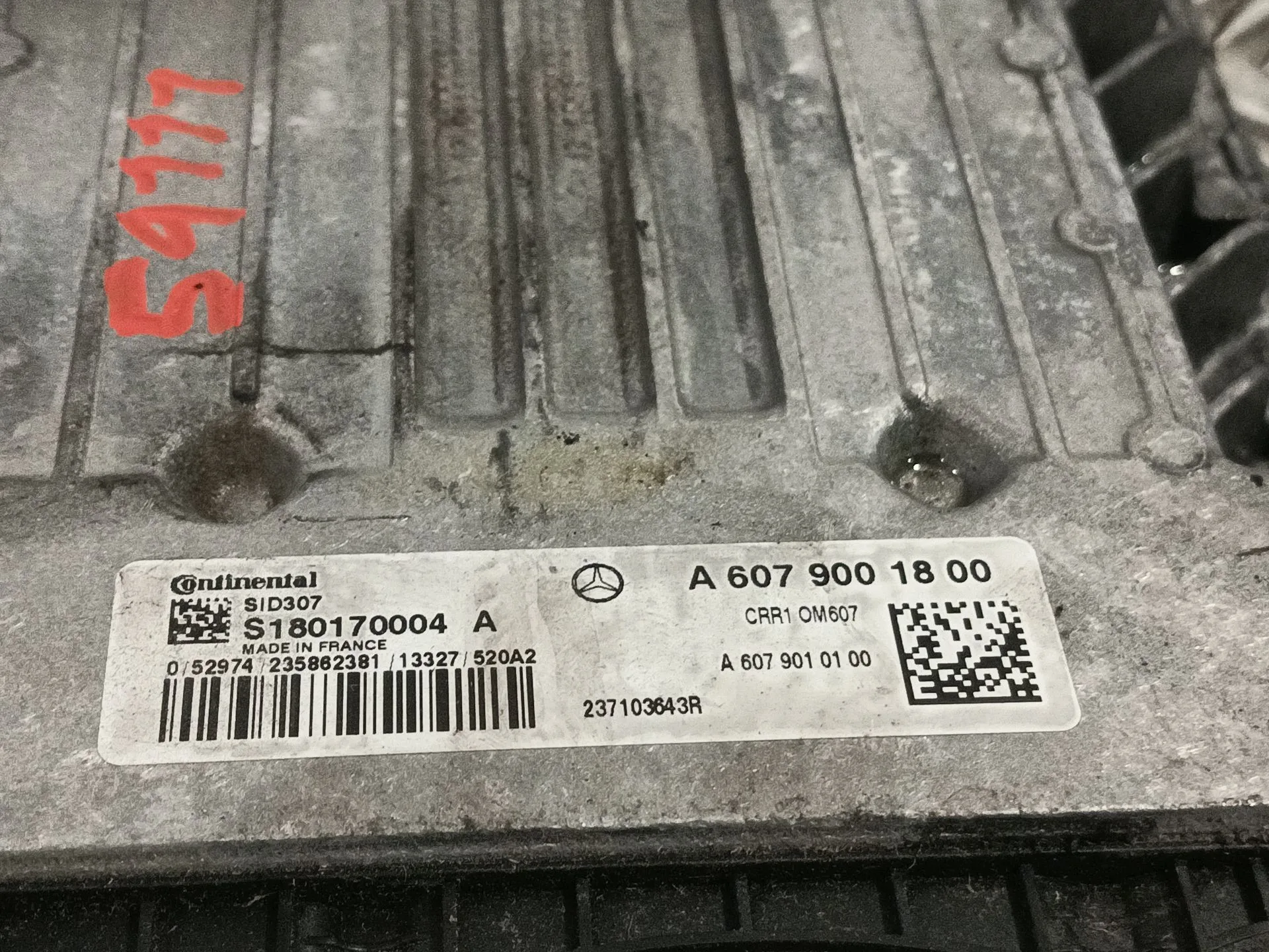 Centralita Motor Uce para Mercedes-Benz Clase A (W176)