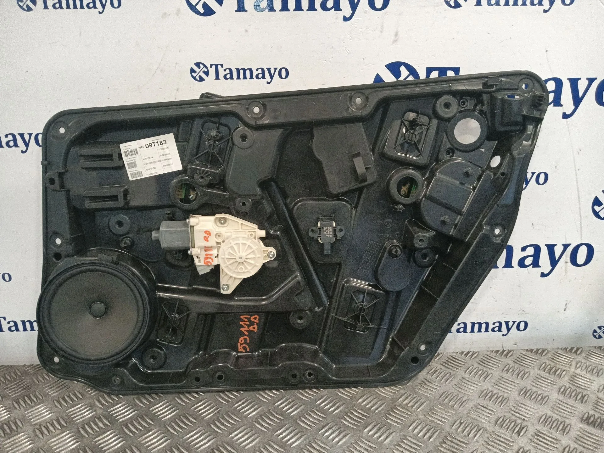 Elevalunas Delantero Derecho para Mercedes-Benz Clase A (W176)