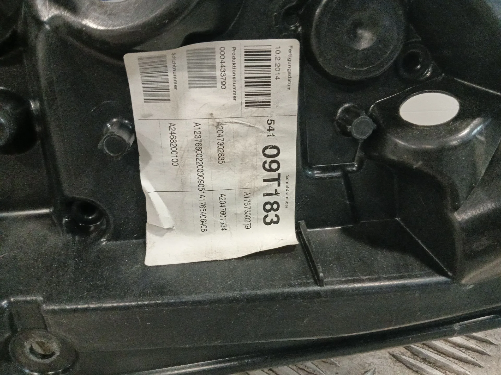 Elevalunas Trasero Derecho para Mercedes-Benz Clase A (W176)