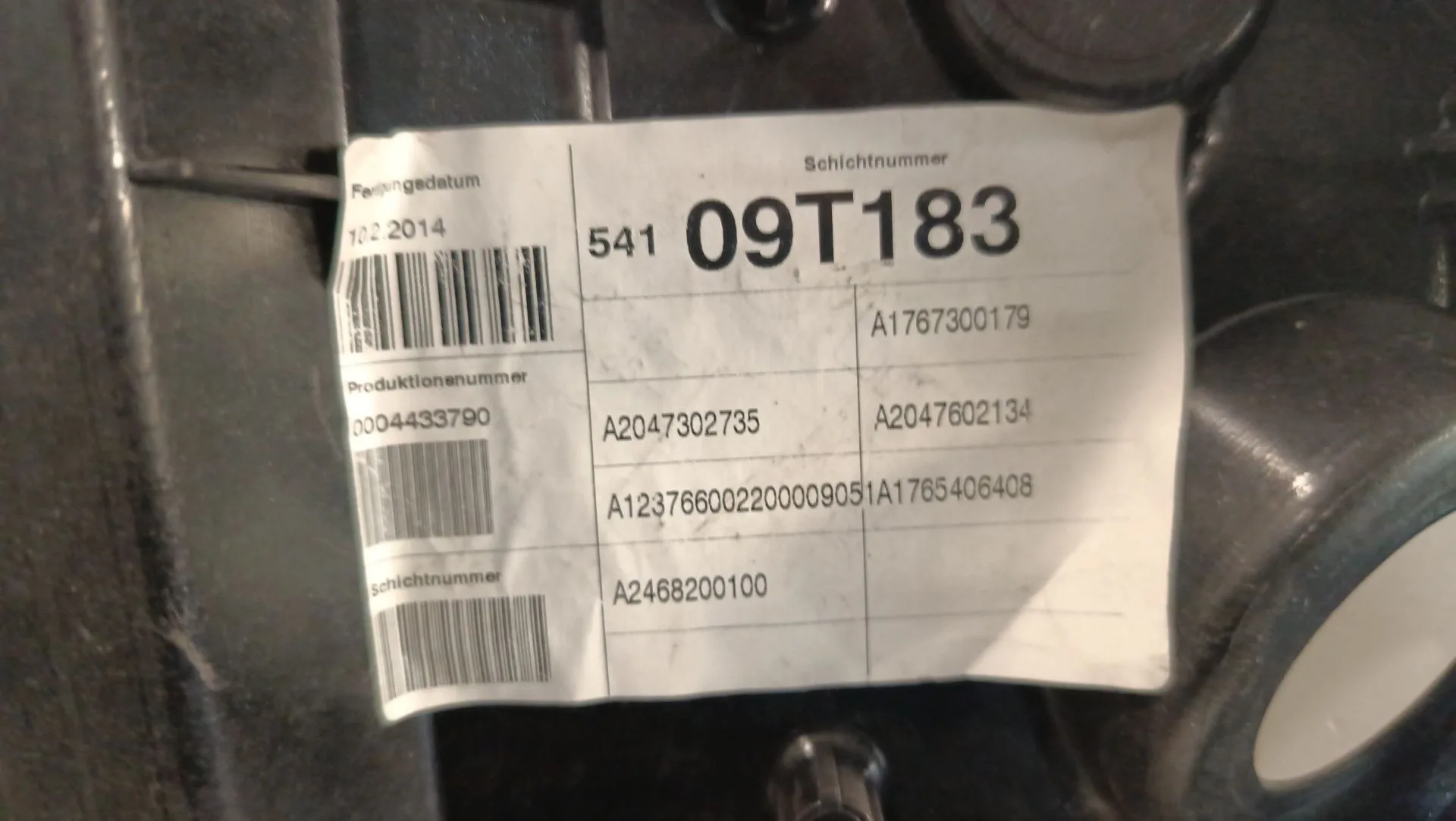 Elevalunas Trasero Izquierdo para Mercedes-Benz Clase A (W176)
