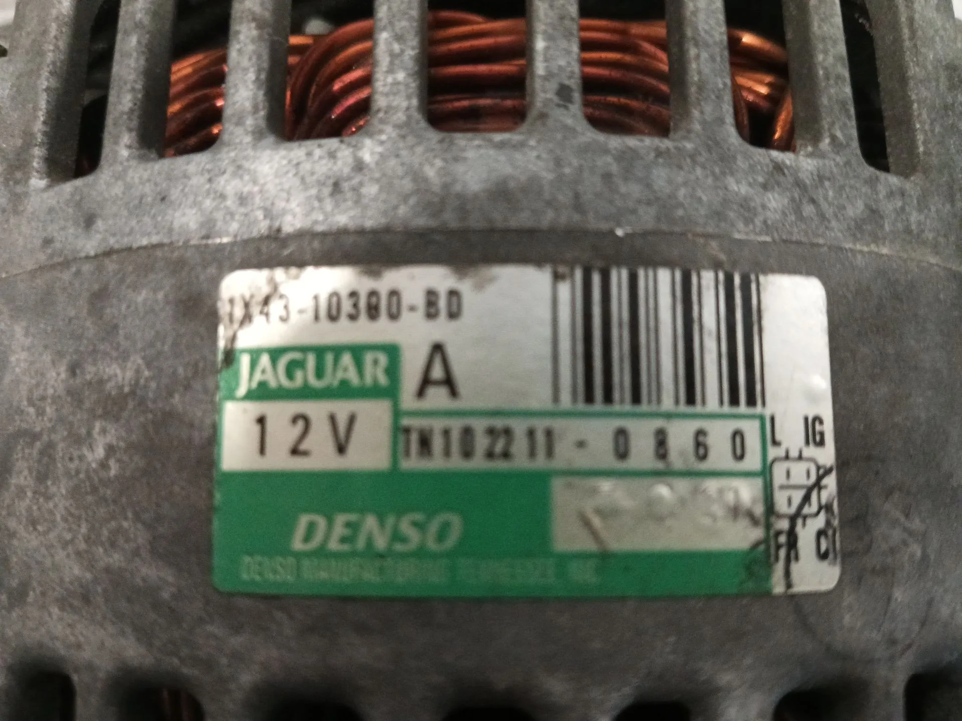 Alternador para Jaguar X-Type