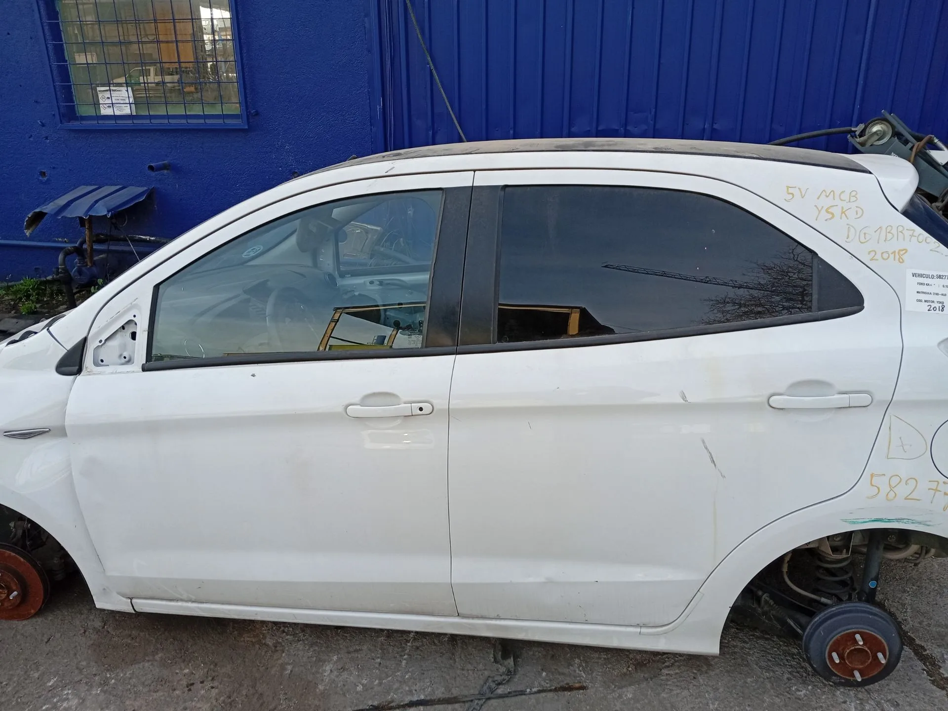 Puerta Trasera Izquierda para Ford Ka+