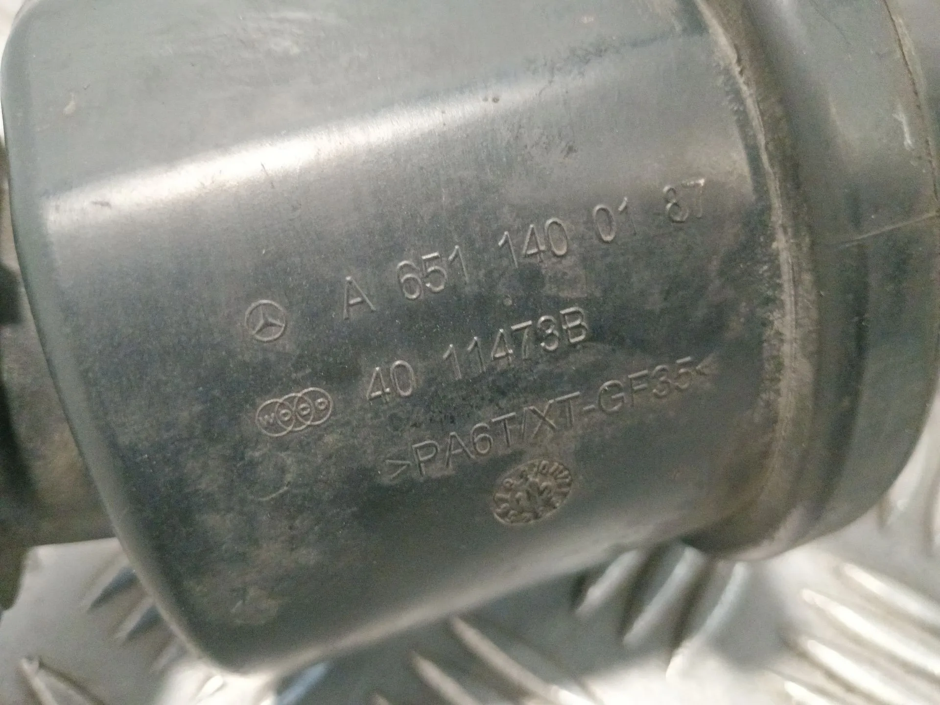 Tubo para Mercedes-Benz Viano (W639)