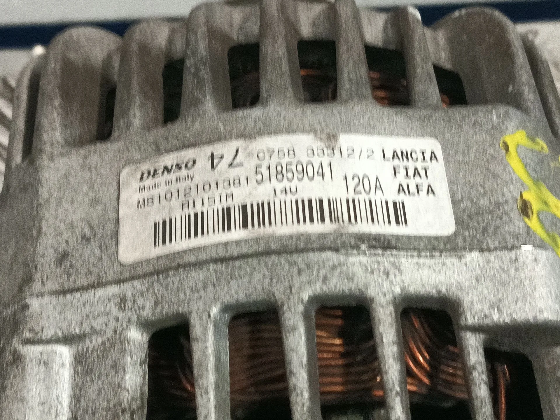 Alternador para Lancia Ypsilon (312_)