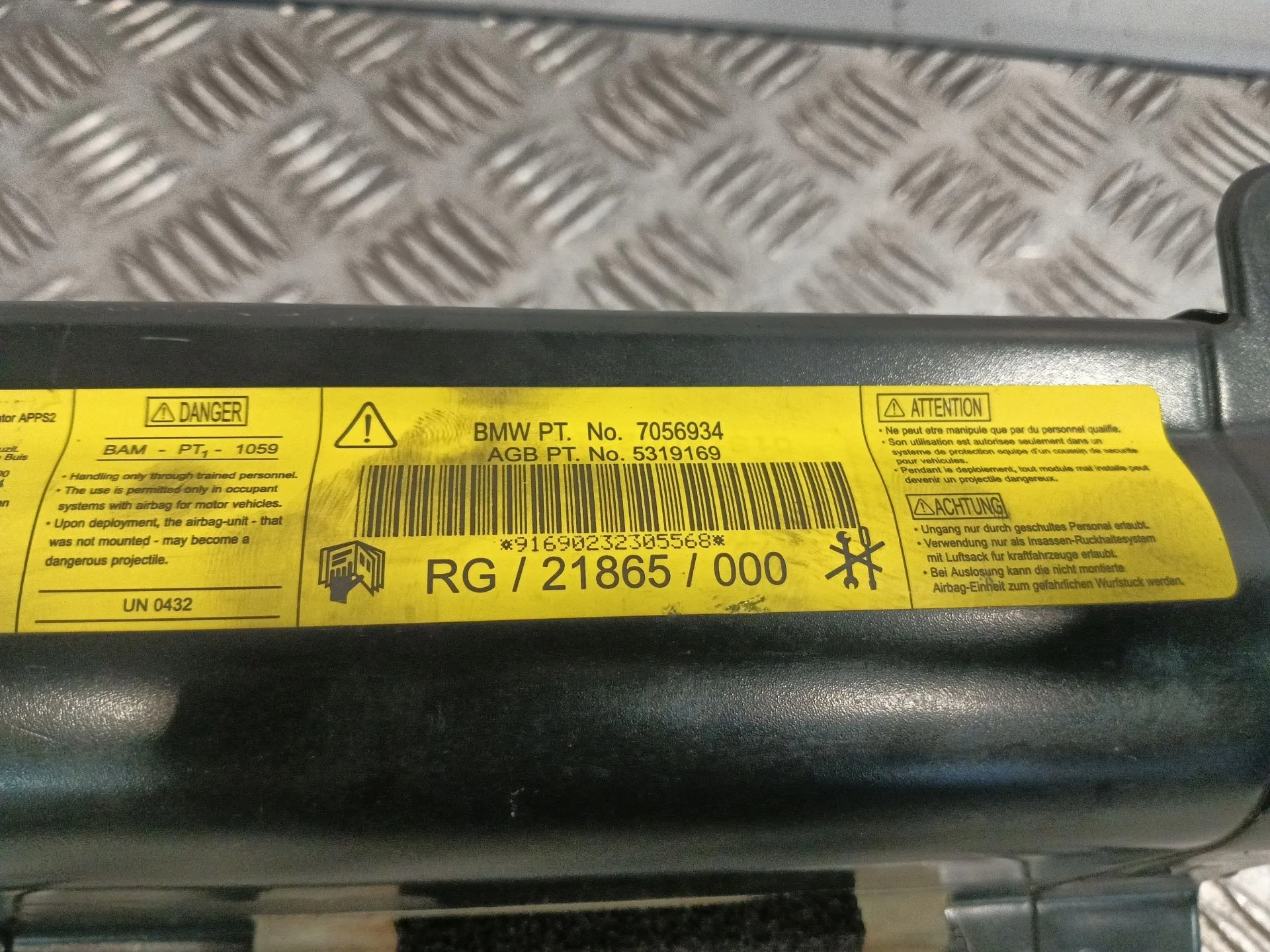 Airbag Delantero Derecho para Renault Scenic (Ja..)