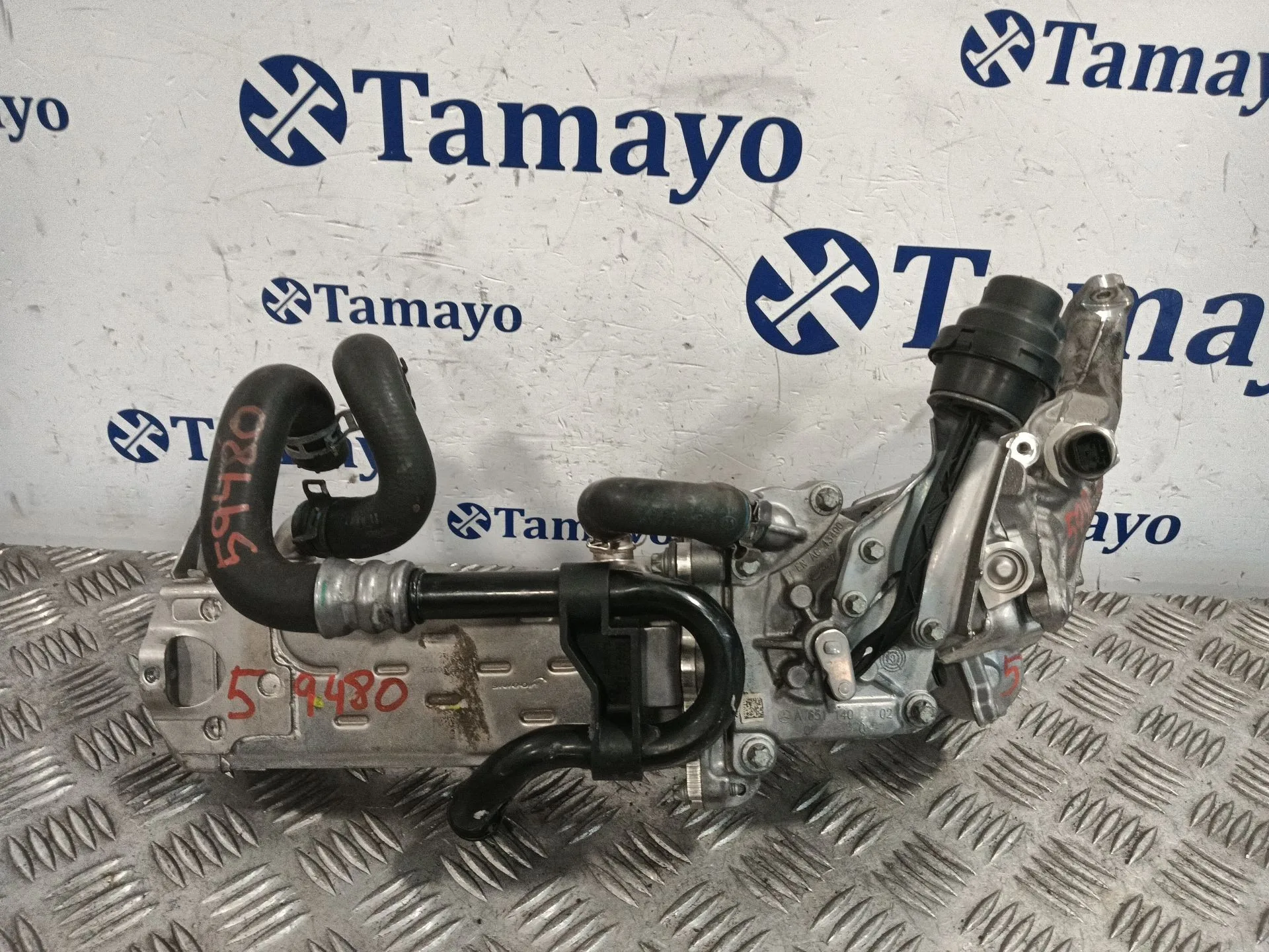 Enfriador Aceite Motor para Mercedes-Benz Viano (W639)